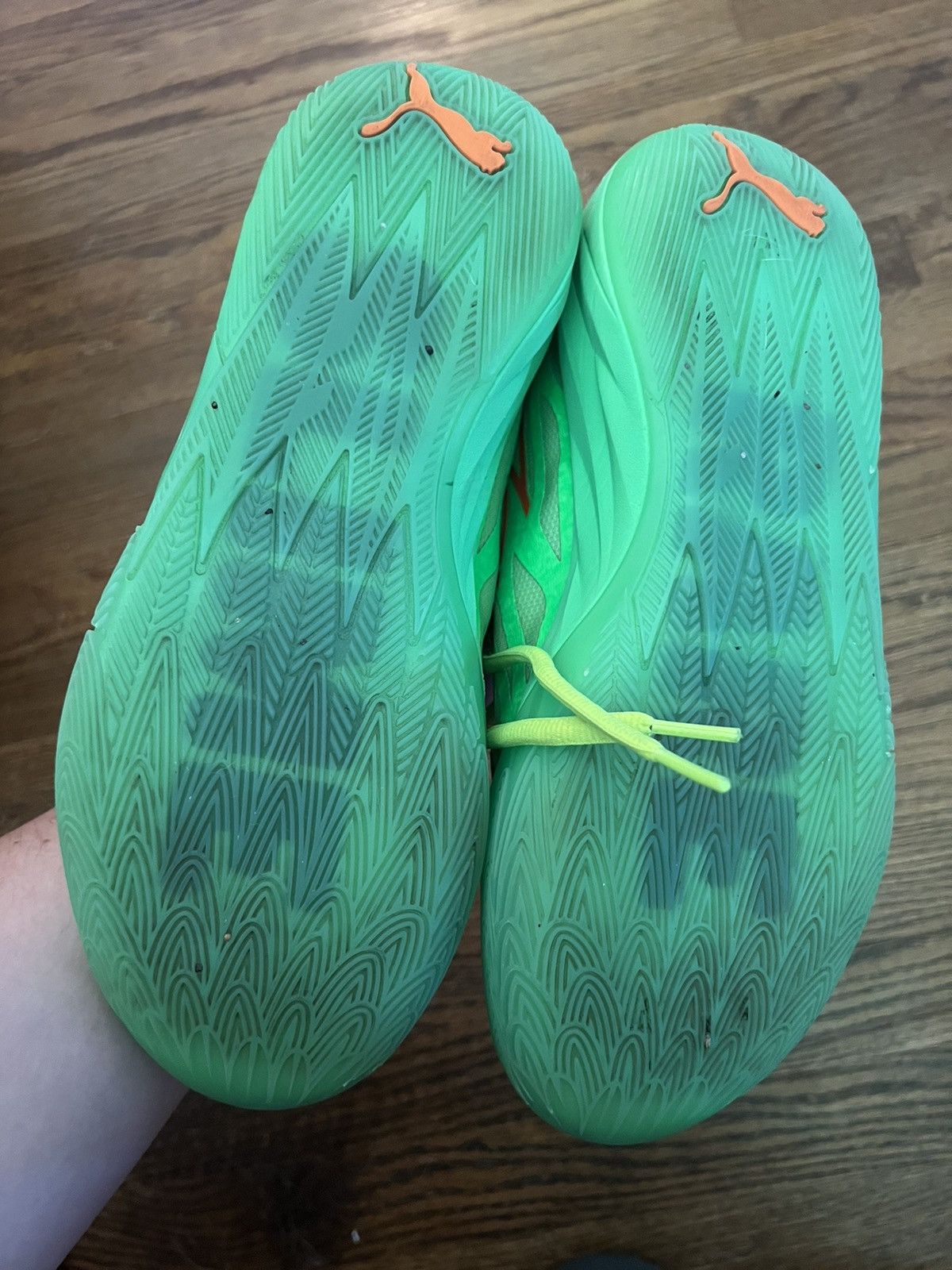 Puma Puma LeMelo Ball MB.02 Nickelodeon Slime Mens Size 10 Green Size US 10 / EU 43 - 11 Thumbnail