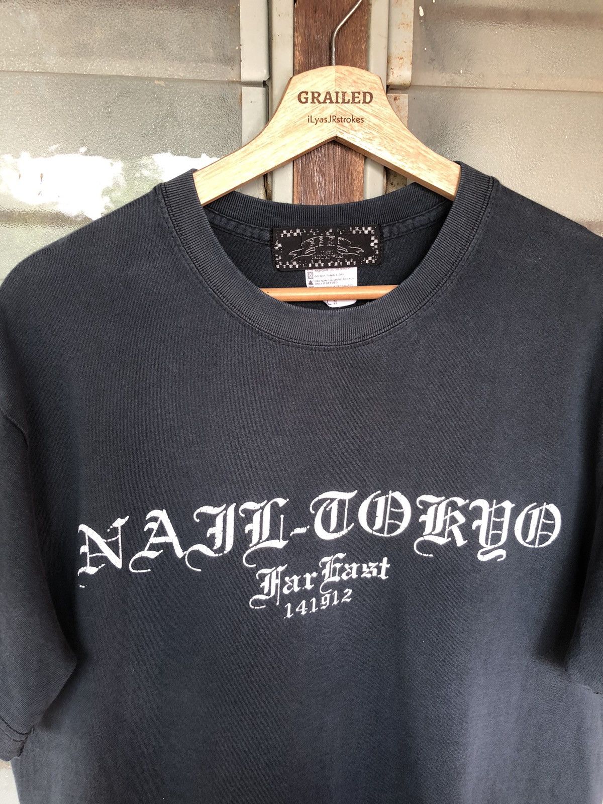 Japanese Brand Vintage Naji Tokyo Mar Fast Ramen Nagi Rare Shirt Tee Faded Size US L / EU 52-54 / 3 - 7 Thumbnail