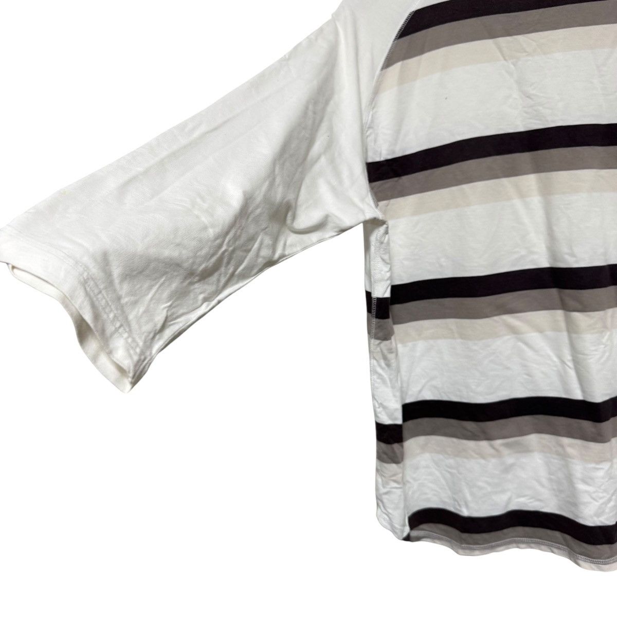 Stussy Stussy Horizontal Striped Raglan Shirt Size US L / EU 52-54 / 3 - 11 Thumbnail