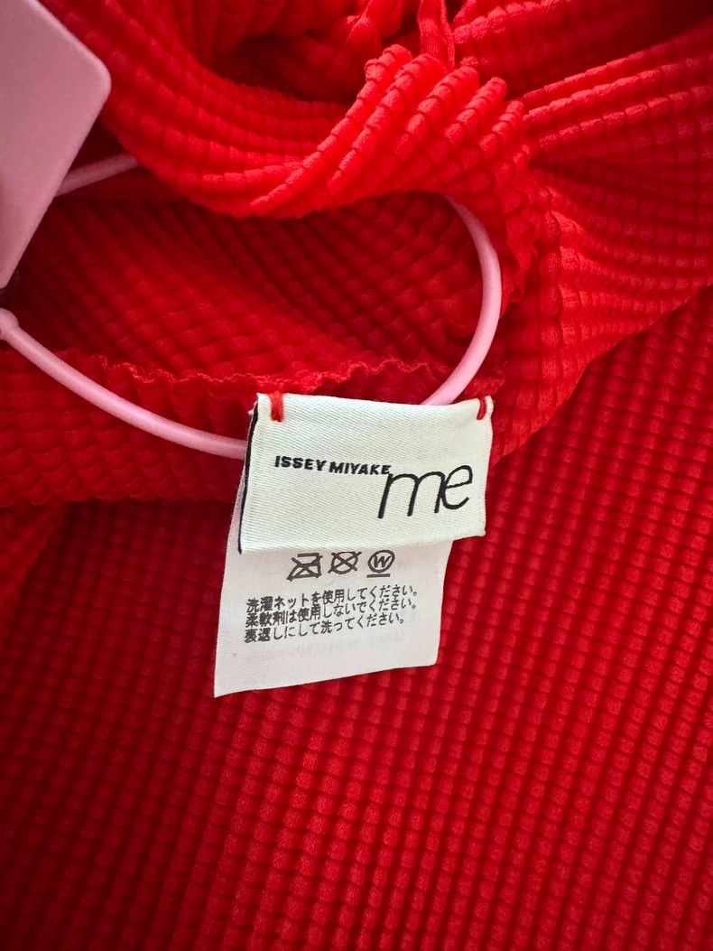 Issey Miyake Issey Miyake size:one size Red main line short-sleeved shi Size S / US 4 / IT 40 - 3 Thumbnail
