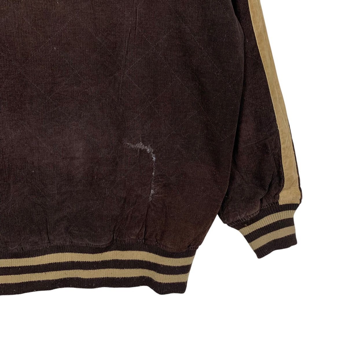 Vintage 90's CRU Design Corduroy Reversible Bomber Jacket #2861-C129 Size US XL / EU 56 / 4 - 19 Thumbnail
