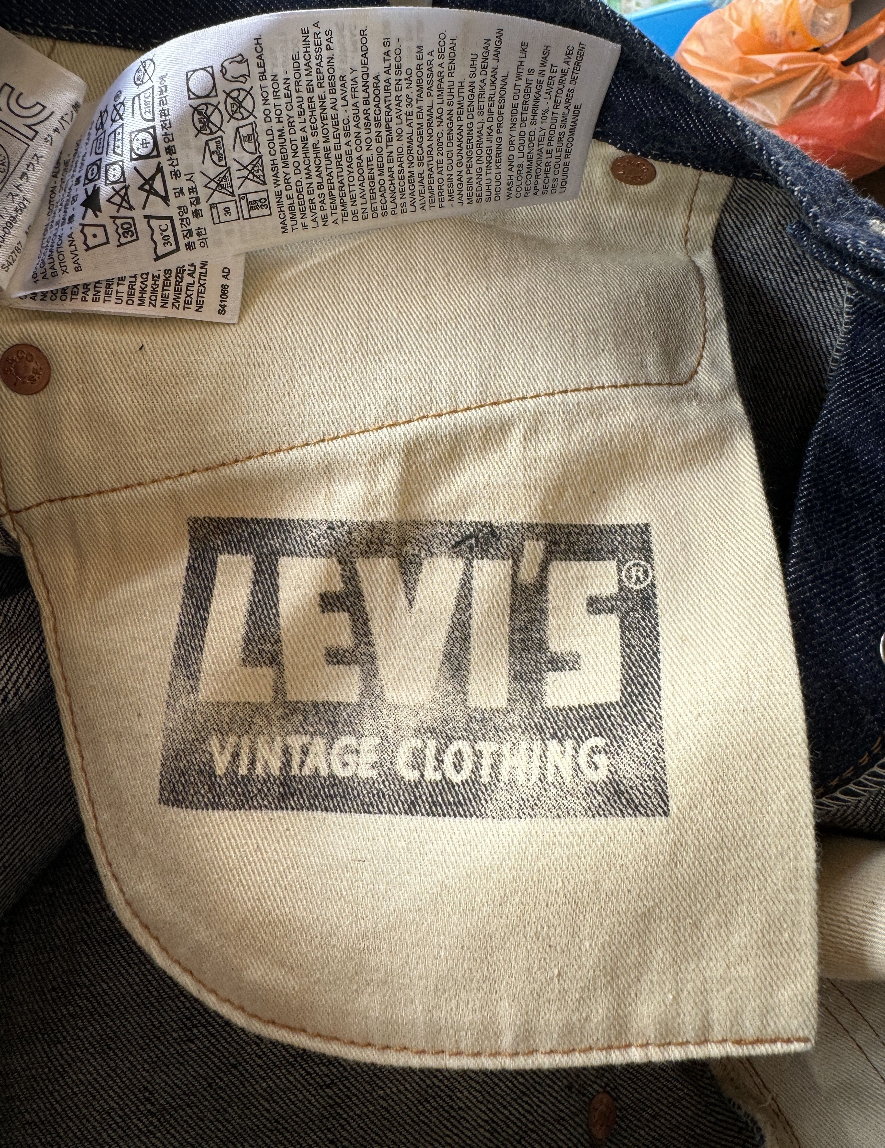 Levi's LEVIS BIG E LOT 501 XX SELVEDGE JEANS Size US 33 - 10 Thumbnail