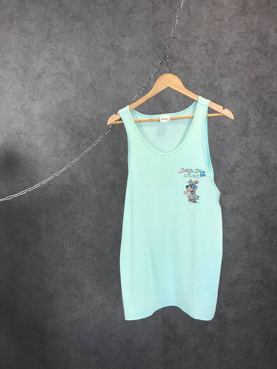 Other Salty Dog 1980 vintage surf made in USA tank top Size US L / EU 52-54 / 3 - 5 Thumbnail