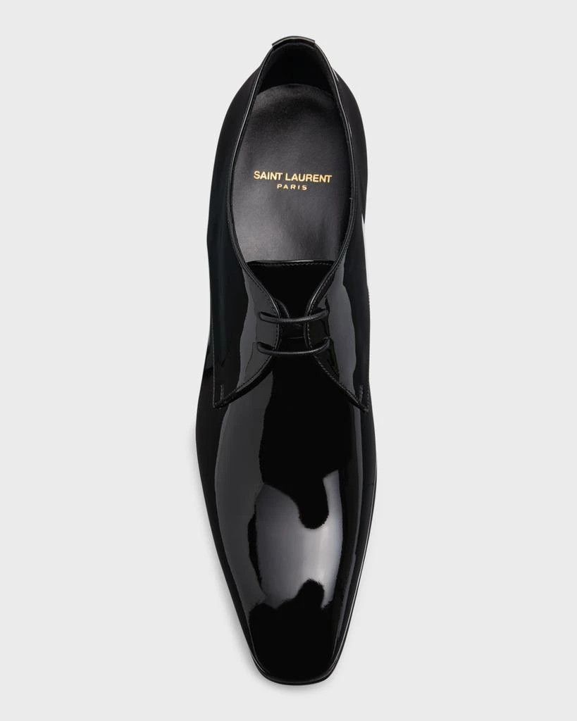Saint Laurent Paris o1s1wg110126 756184 Gabrlel 45 Derby Shoes in Nero Size US 8 / EU 41 - 5 Thumbnail