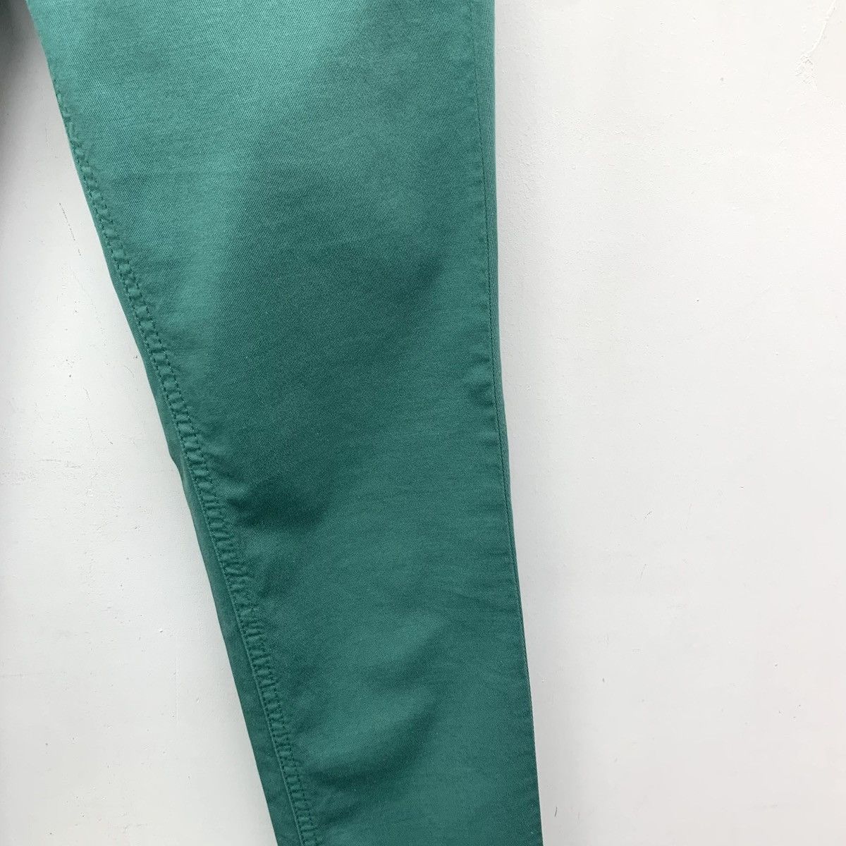 Gucci Gucci Lake Green Cotton Casual Pants K26WX Size 25" / US 0 / IT 36 - 4 Thumbnail