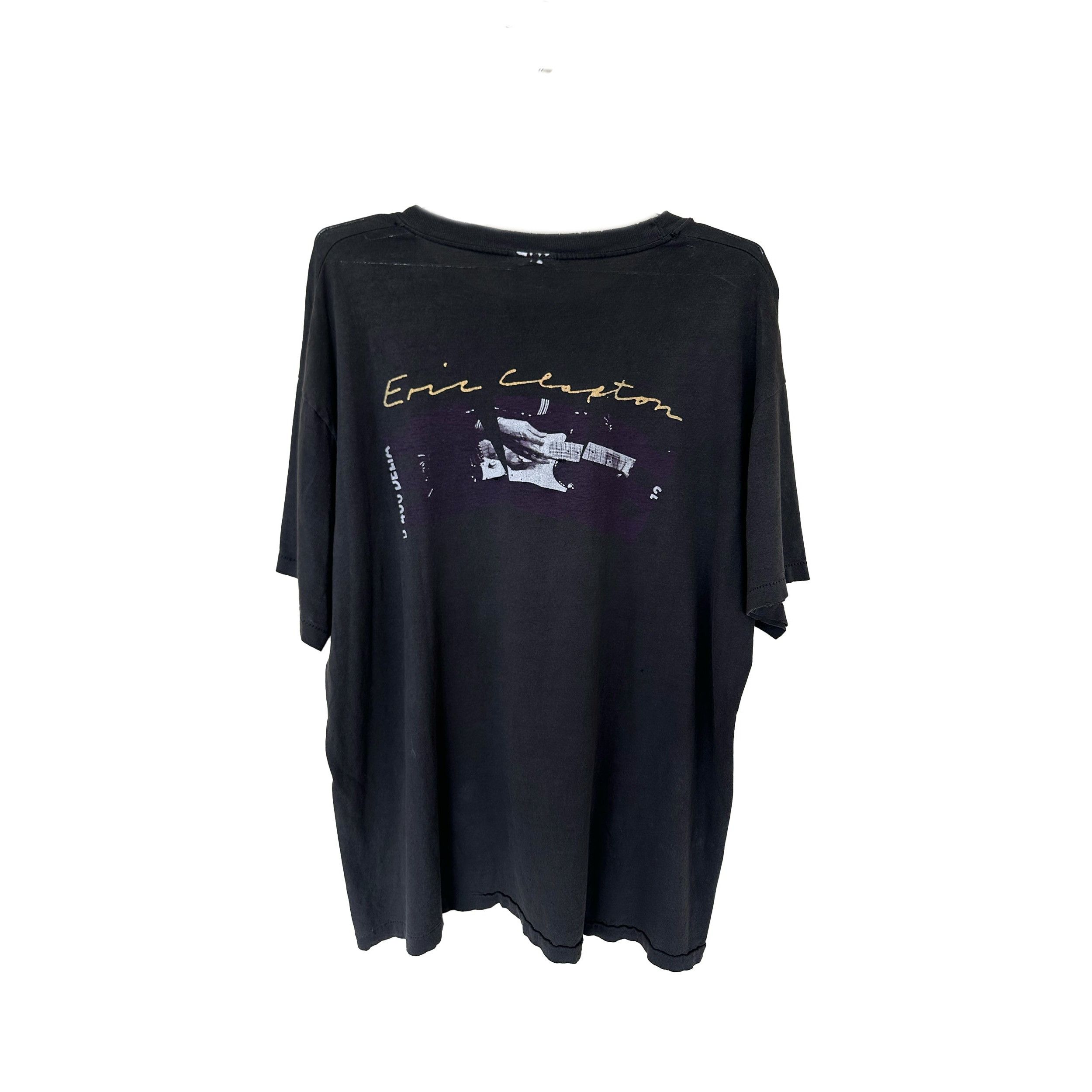 Vintage Eric Clapton Vintage Tour T-Shirt Size US M / EU 48-50 / 2 - 2 Thumbnail