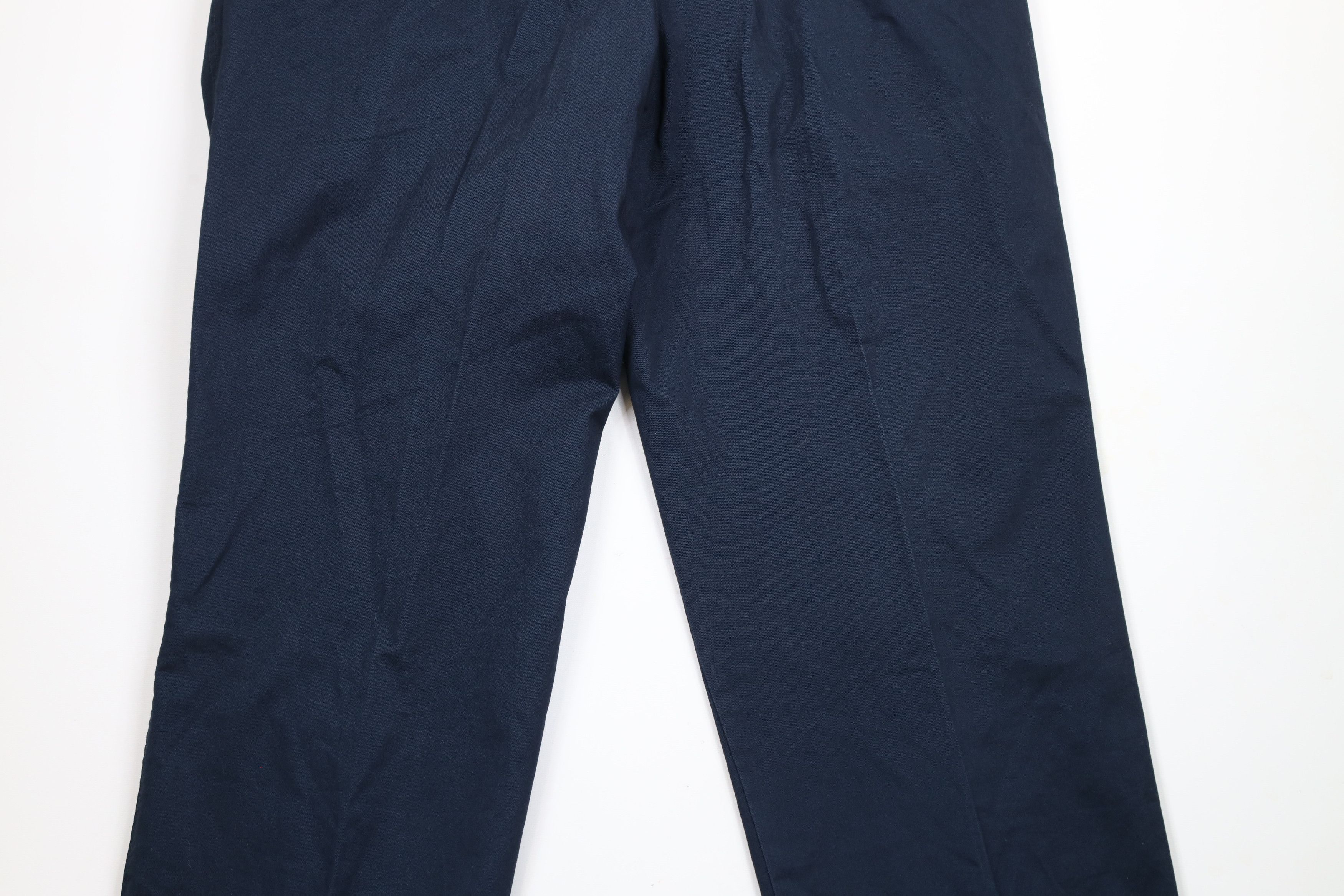 Duluth Trading Company × Valentino Duluth Trading Co Middle Management Chino Pants Navy Blue Size US 38 / EU 54 - 11 Thumbnail