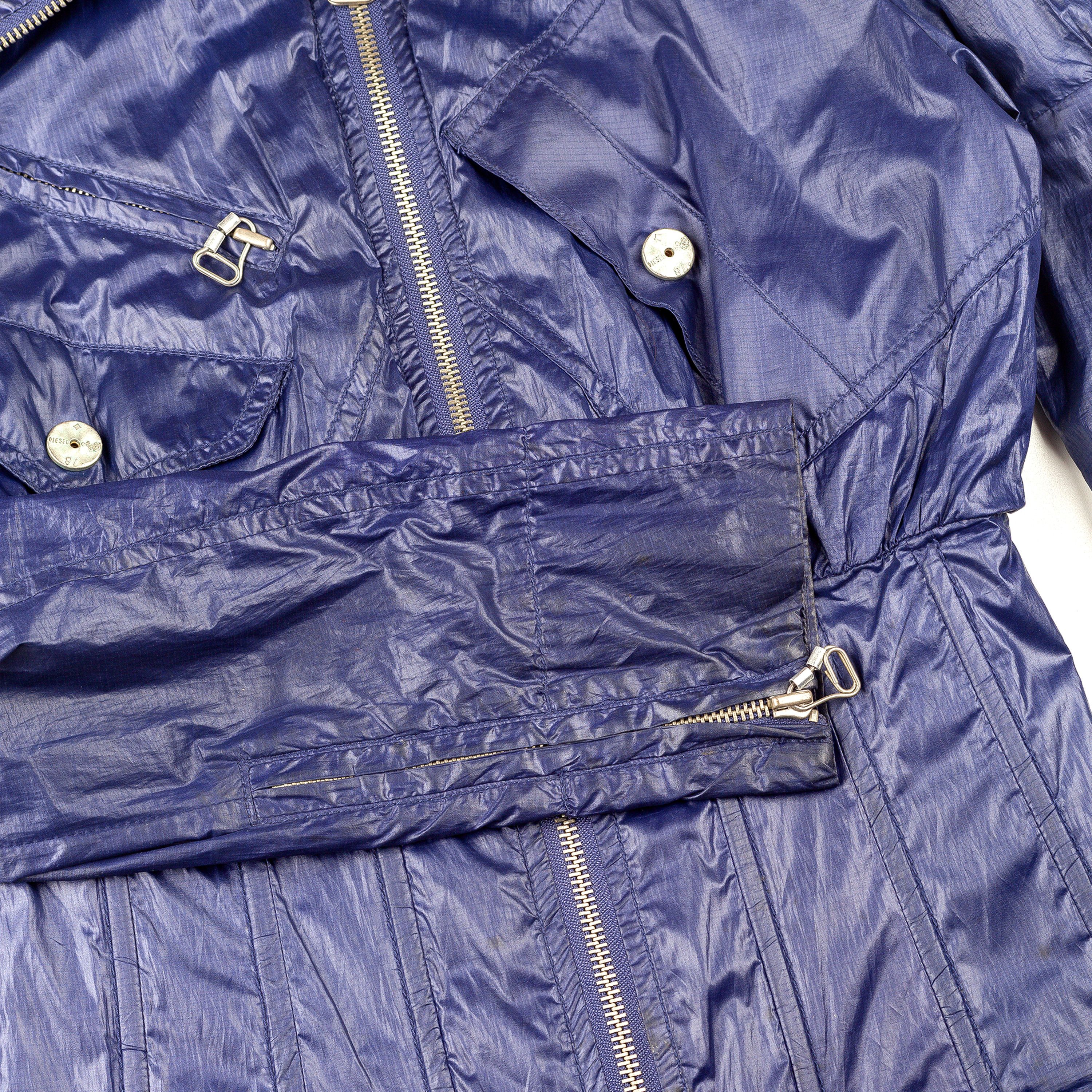 Diesel Diesel Bustier Parachute Vintage Polyester Jacket (XXS) Size XXS / US 00 / IT 34 - 5 Thumbnail