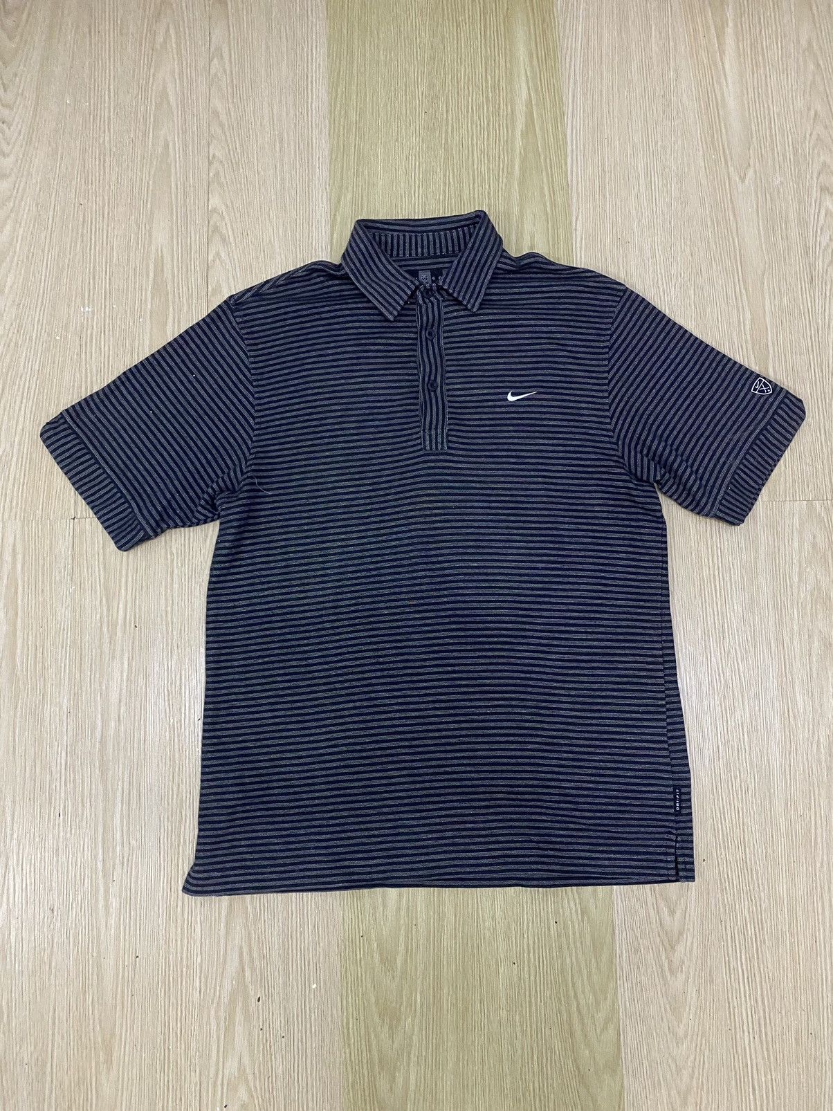 Nike Nike Golf stripes polo tees Size US L / EU 52-54 / 3 - 1 Thumbnail