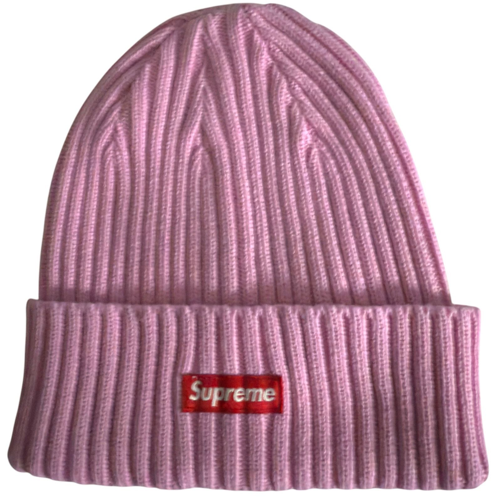 Supreme Overdyed Beanie ピンク ss25