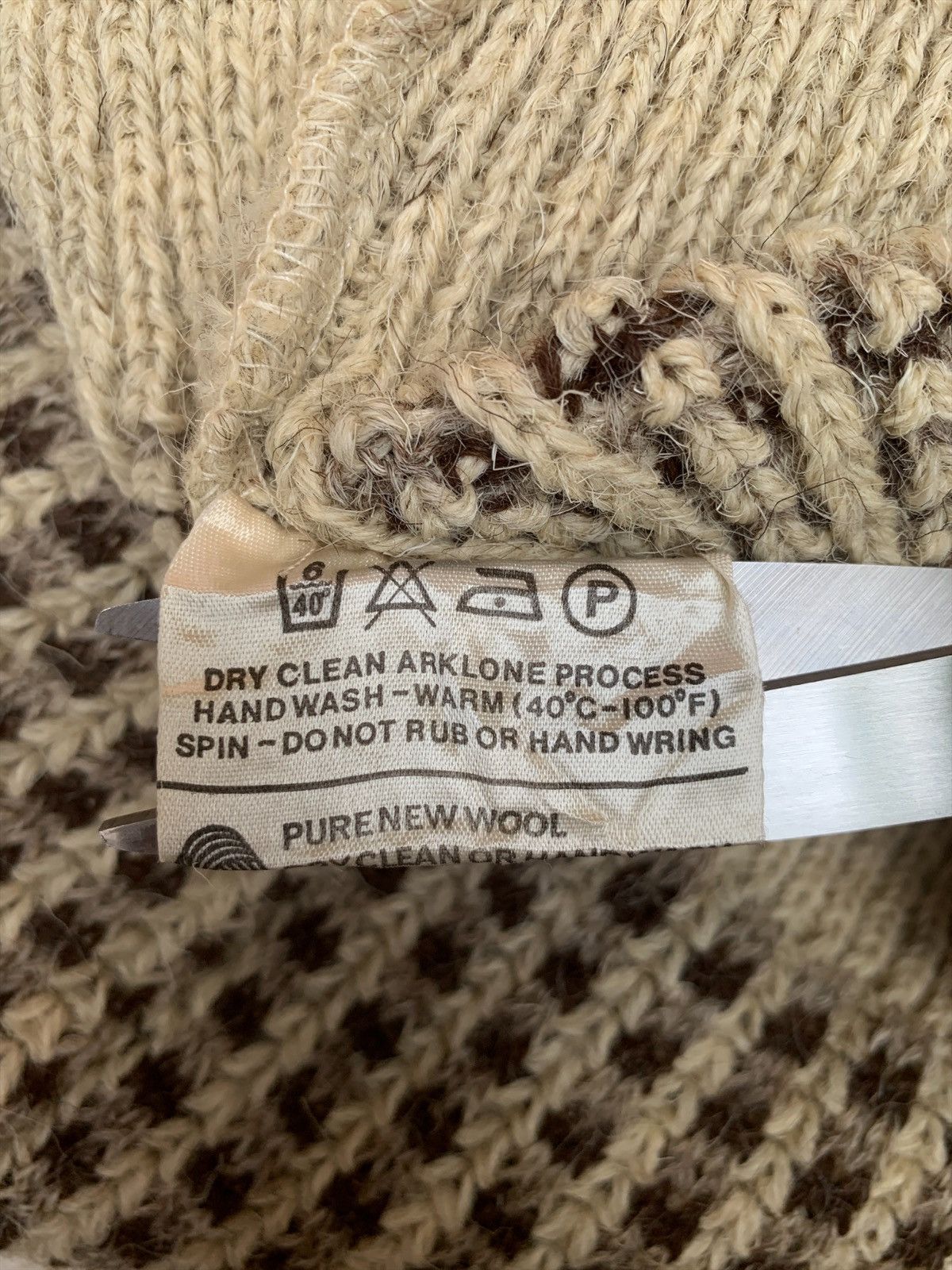 Eddie Bauer × Vintage Vtg Eddie Bauer chunky knitwear Size S / US 4 / IT 40 - 9 Thumbnail