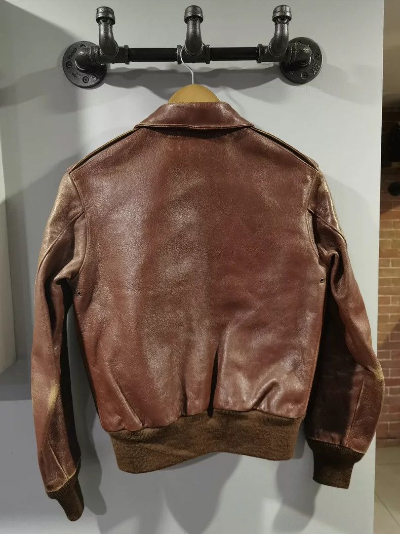 The Real McCoy's The Real McCoy's A2 pilot, leather jacket, flight