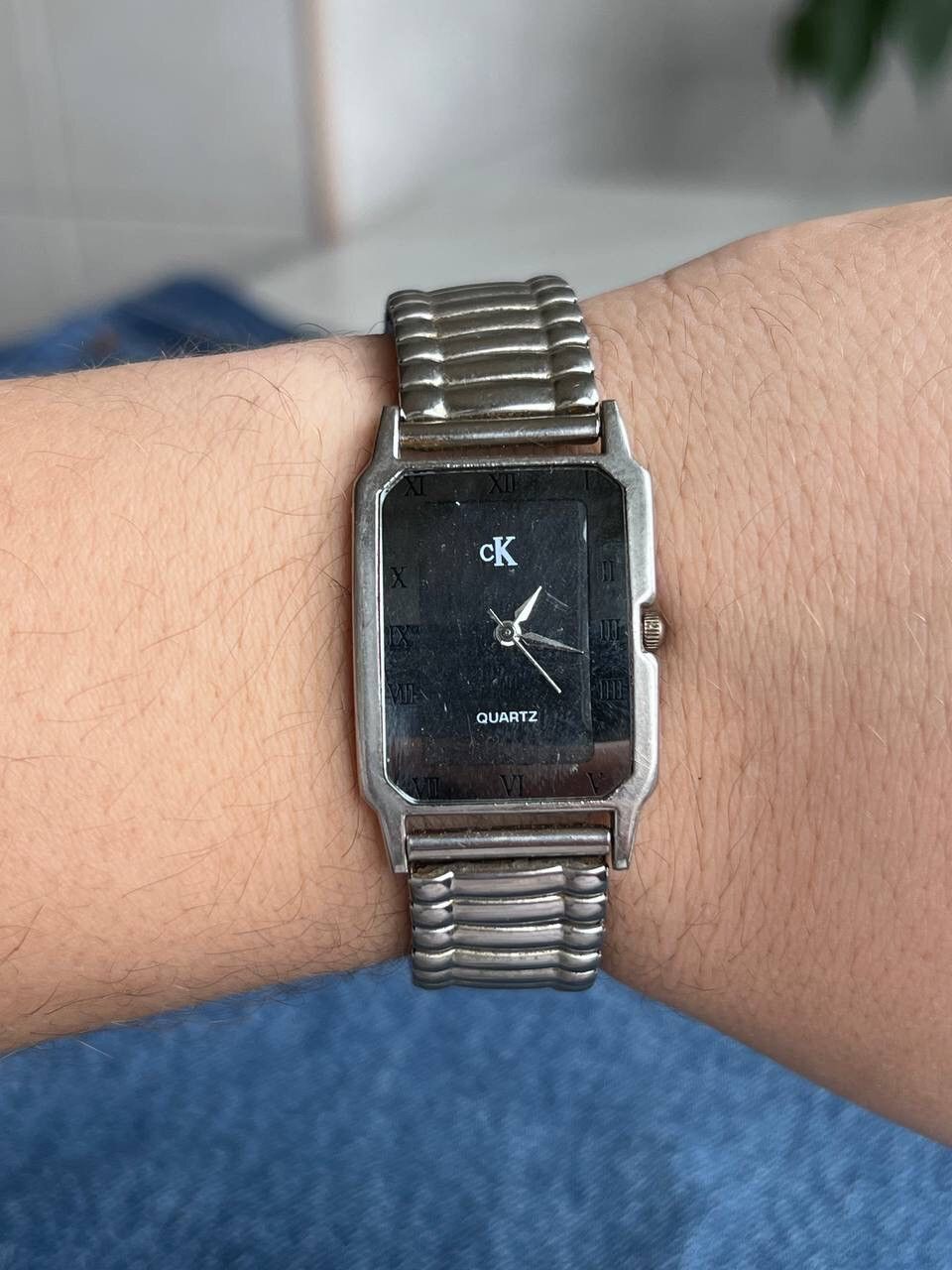 Calvin Klein × Japanese Brand Calvin Klein vintage watch futuristic bracelet Watches USA Size ONE SIZE - 5 Thumbnail