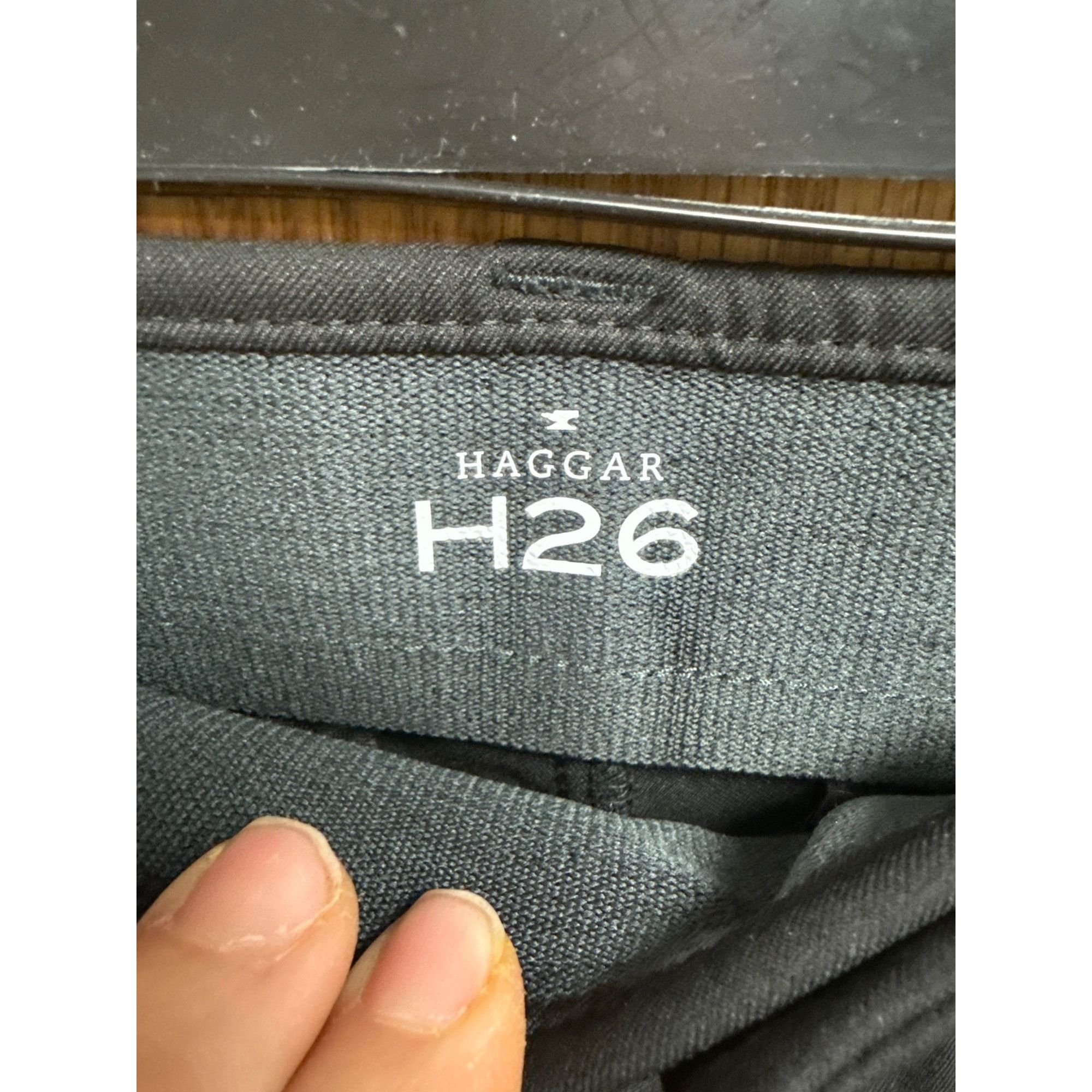 Haggar Haggar Mens Performance 4 Way Stretch Slim Fit Trousers Size Size US 30 / EU 46 - 4 Thumbnail