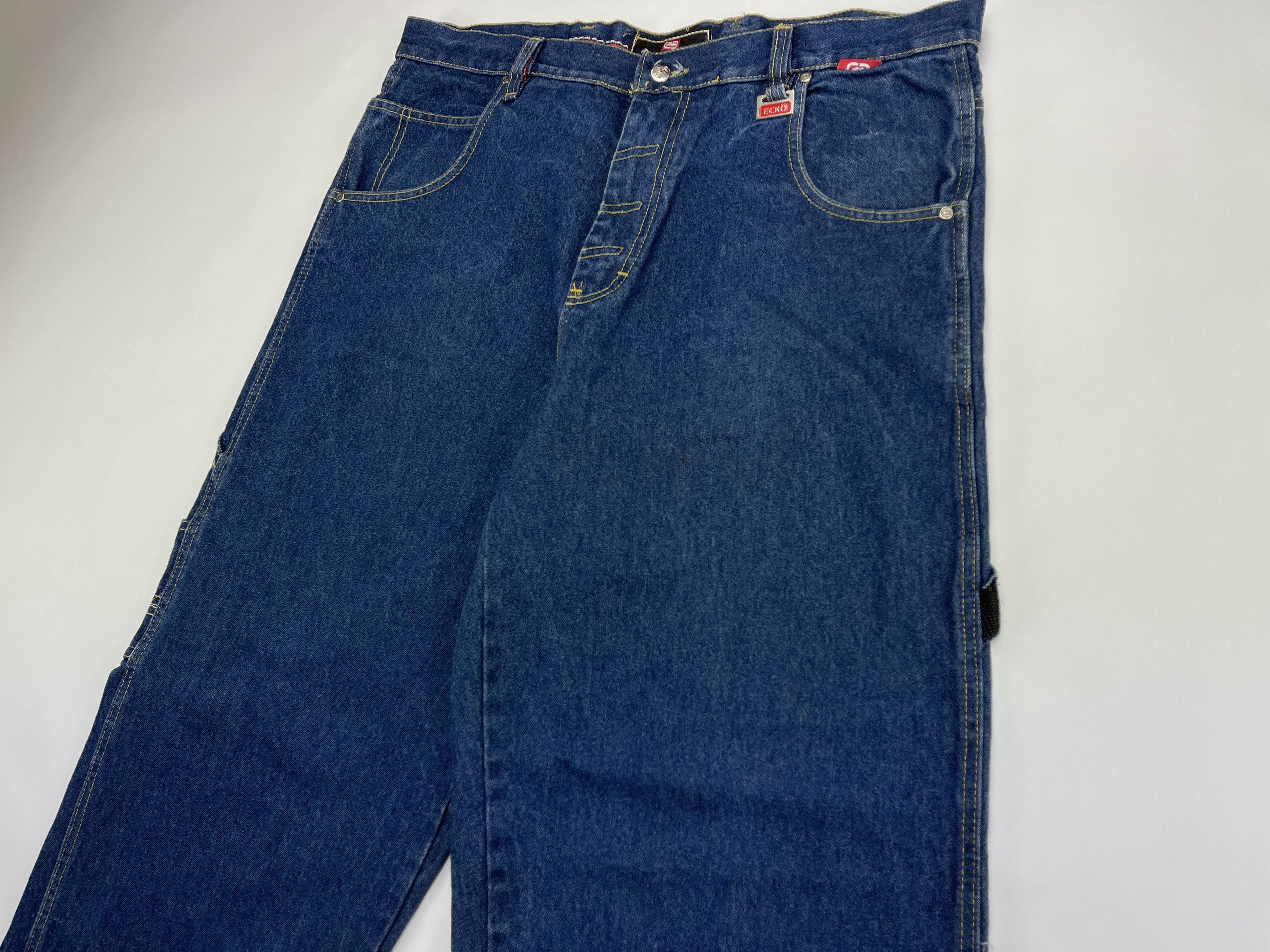 Ecko Unltd. Ecko Unltd jeans, baggy, vintage 90s hip hop skater Y2K W 36 Size US 36 / EU 52 - 9 Thumbnail