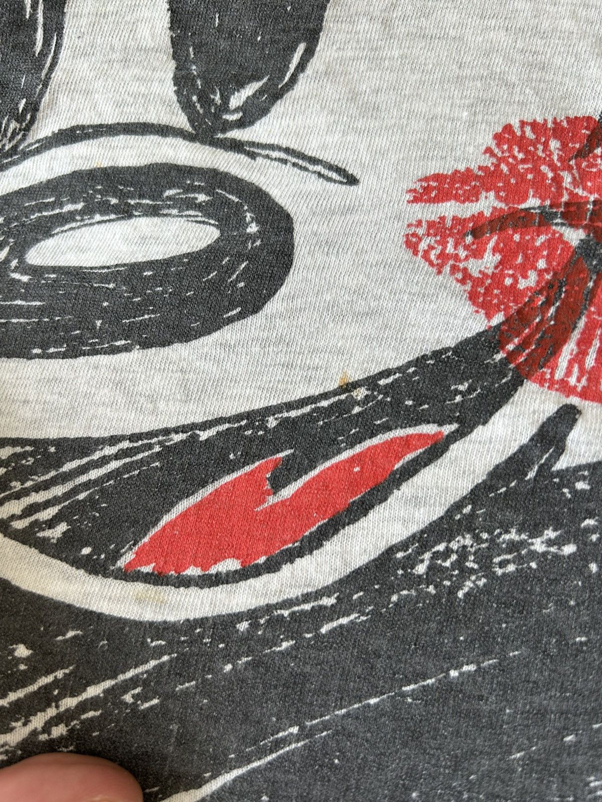 Disney Mickey Mouse vintage tee Size US L / EU 52-54 / 3 - 3 Thumbnail