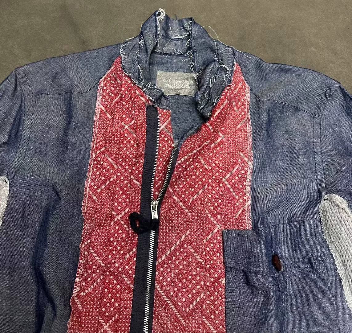 Takahiromiyashita The Soloist. Takahiro Miyashita 11ss Color Blocked Cowboy Shirt S 95 Size US S / EU 44-46 / 1 - 3 Thumbnail