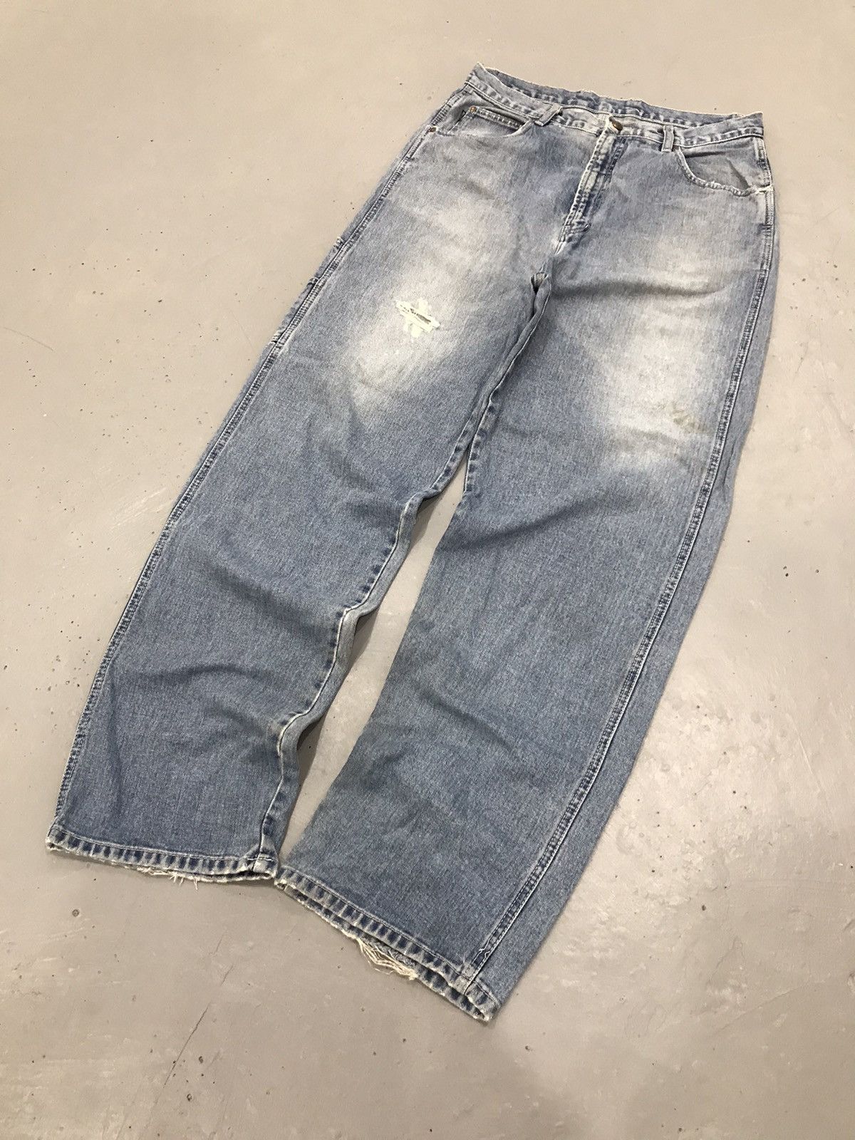 Dickies × Vintage Vintage dickies SpellOut embroidered denim Size US 34 / EU 50 - 2 Thumbnail