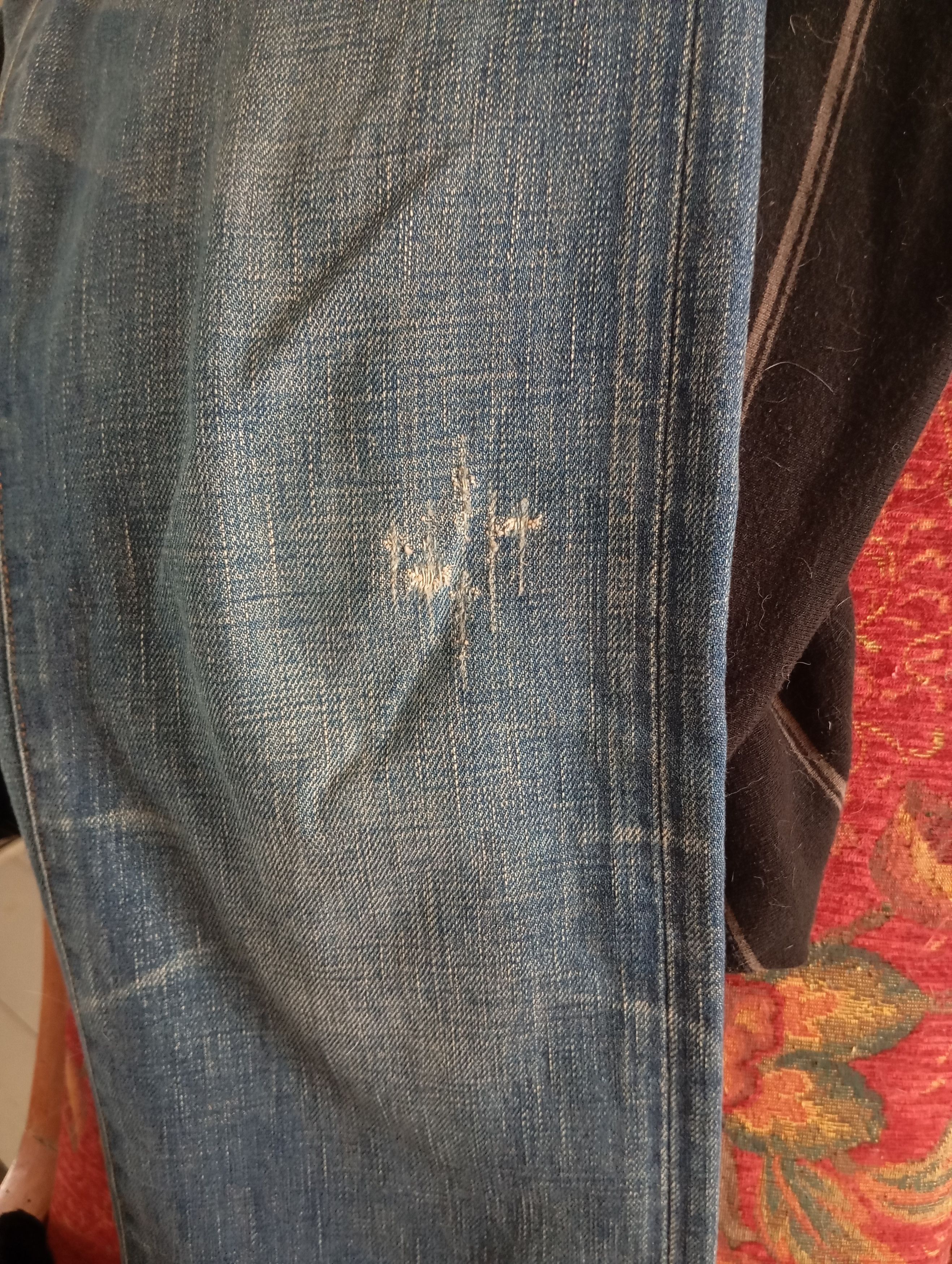 Dior Dior KVA Clawmark indigo jeans Size US 31 - 9 Thumbnail
