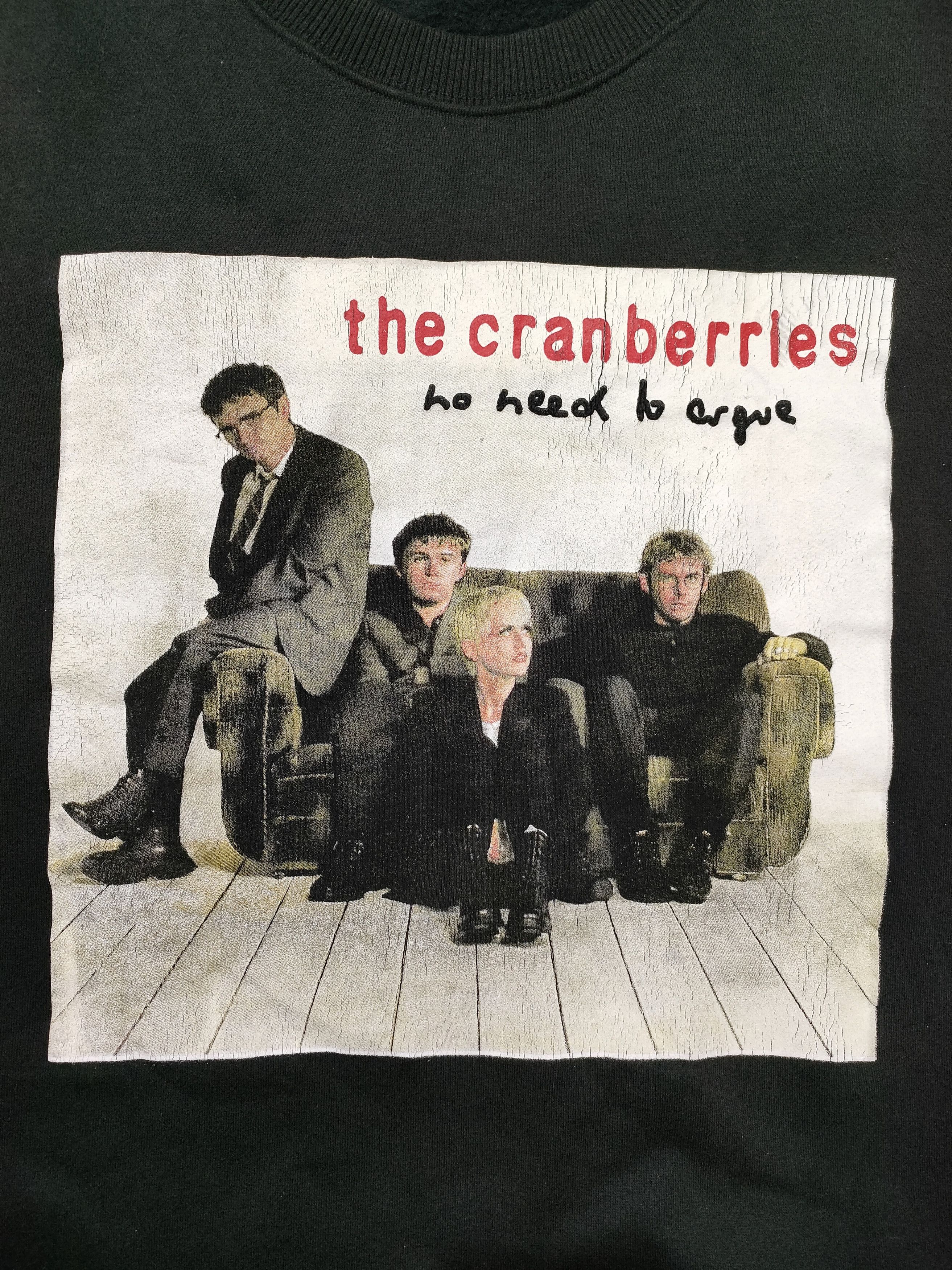 Band Tees Vtg Crewneck THE CRANBERRIES WORLD TOUR '94-'95 Size US XL / EU 56 / 4 - 7 Thumbnail
