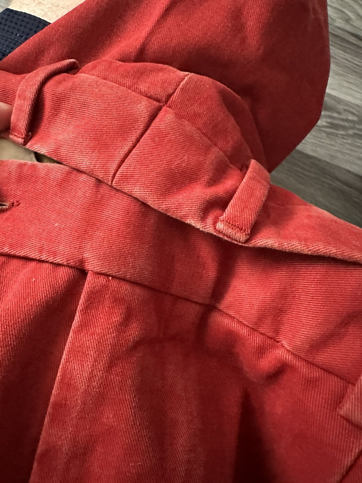 Burberry Burberry London Bright Red Pleated Chino Pants Vintage y2k Size US 38 / EU 54 - 13 Thumbnail