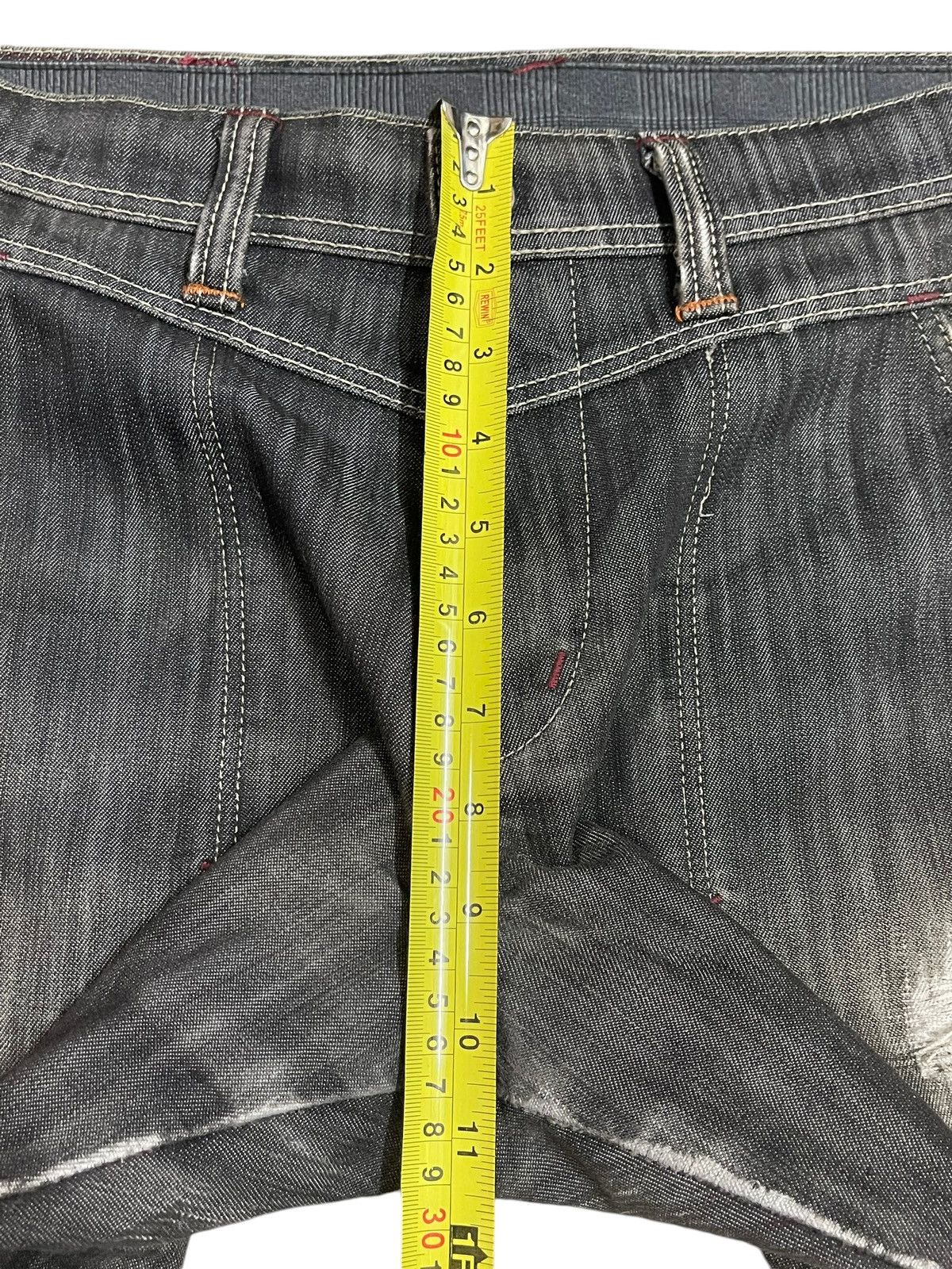 Edwin Vintage Edwin Wild Fire Warm Quality Faded Distress Jeans Size US 34 / EU 50 - 15 Thumbnail