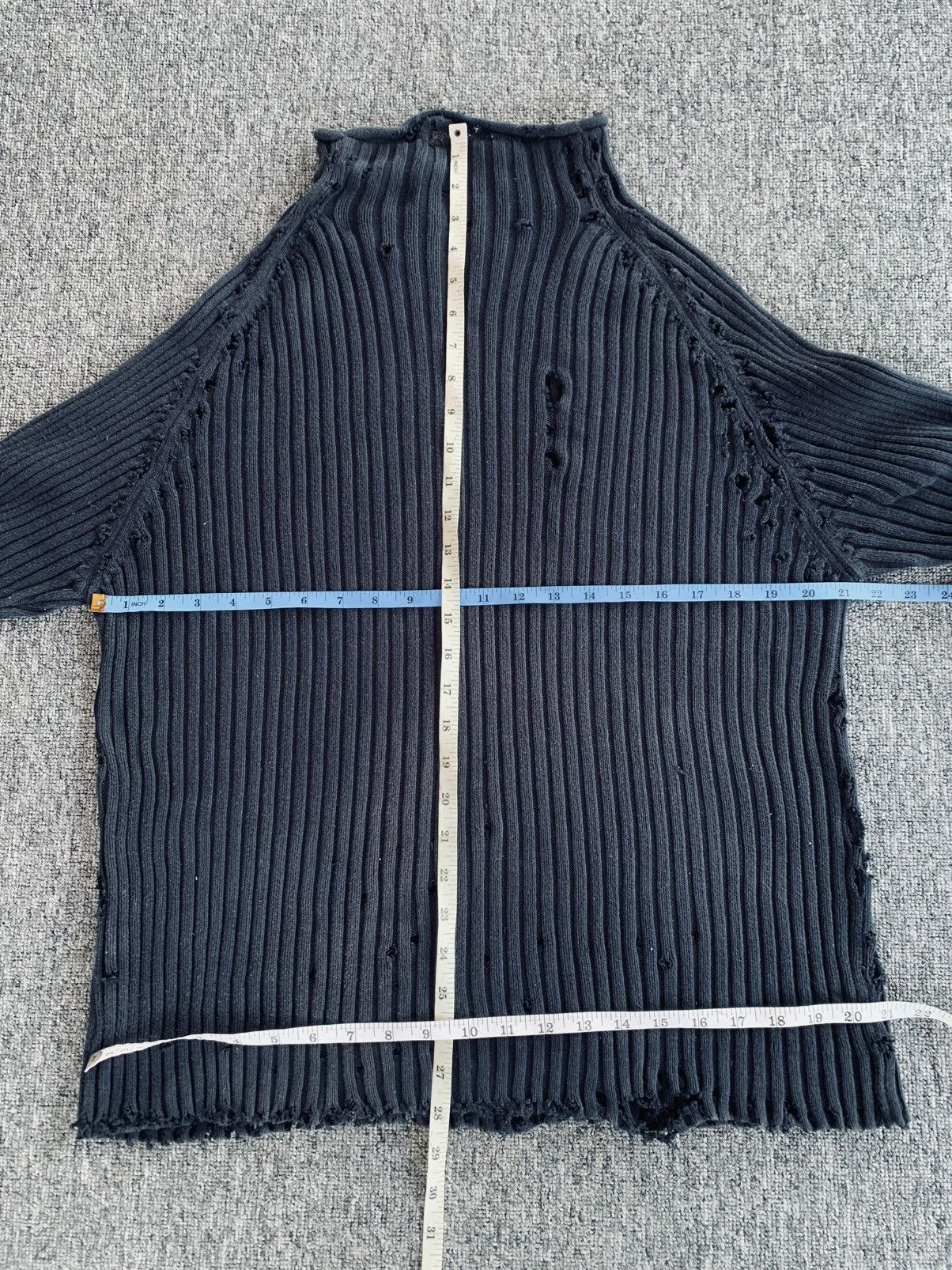 Vintage Rare Undefined Distressed Crazy Sick Stripe Black Sunfaded Size US M / EU 48-50 / 2 - 14 Thumbnail