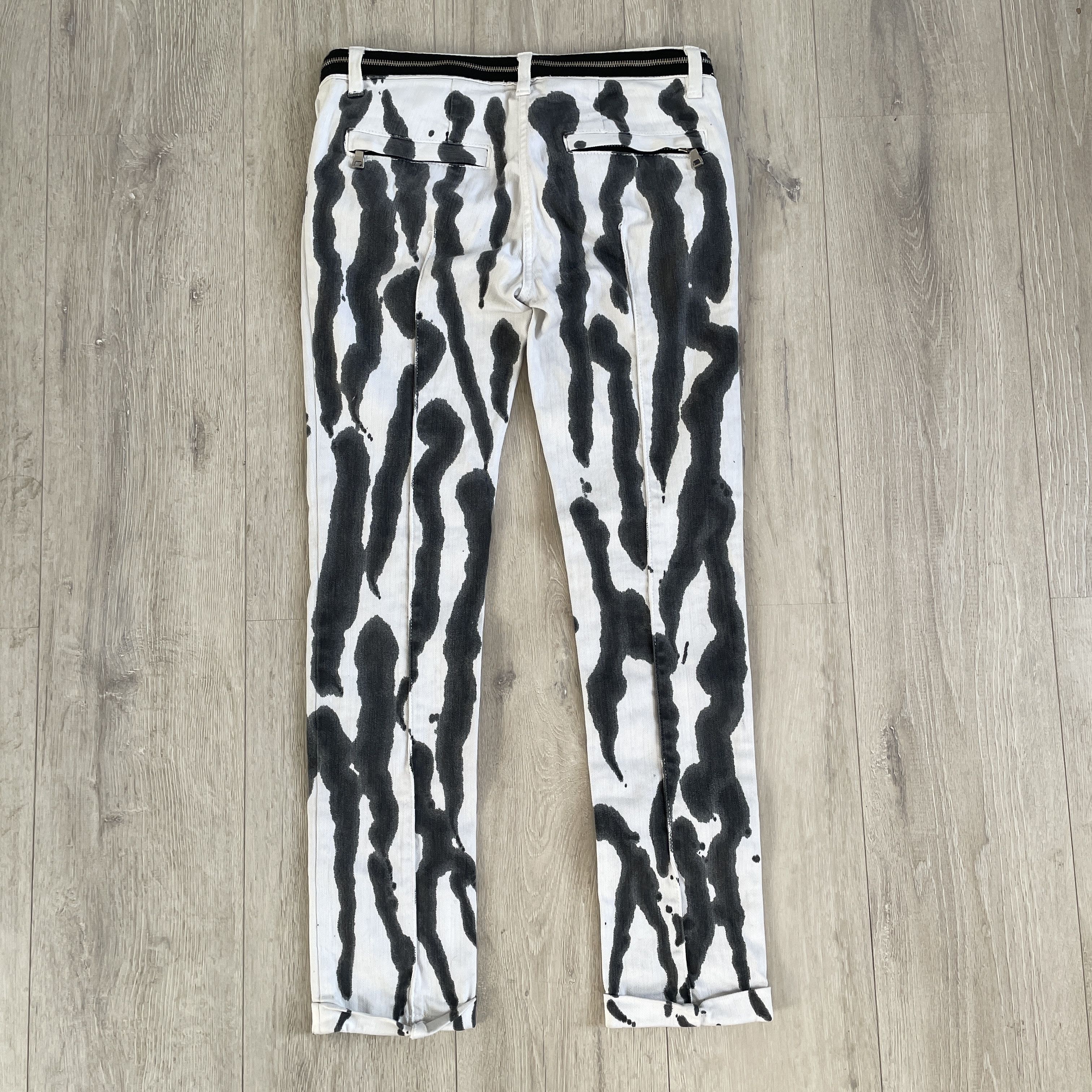 Balmain Balmain SS11 runway painter jeans Size 28" / US 6 / IT 42 - 4 Thumbnail
