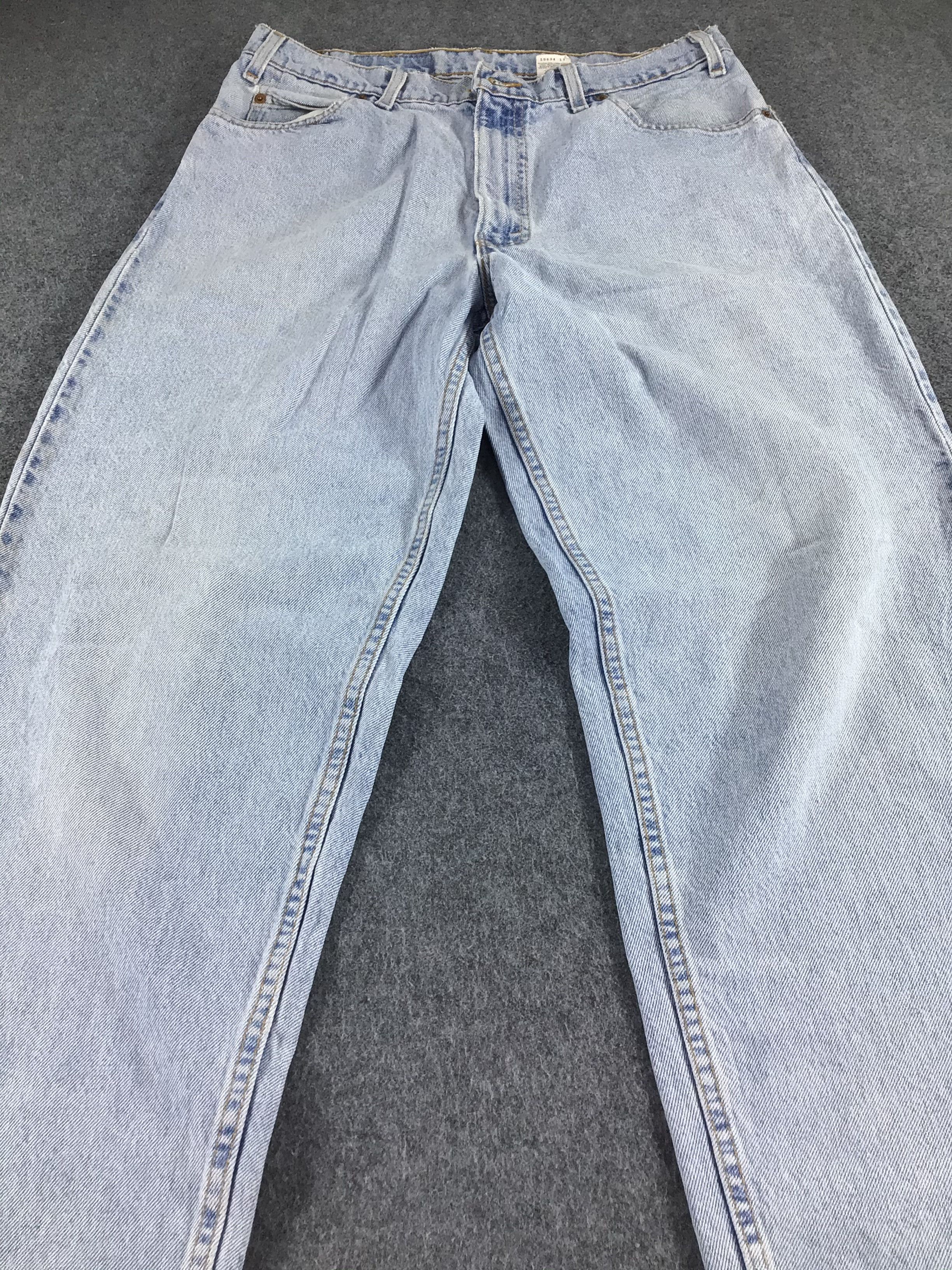 Levi's Vintage Levis 560 Orange Tab Jeans-J319 Size US 34 / EU 50 - 3 Thumbnail