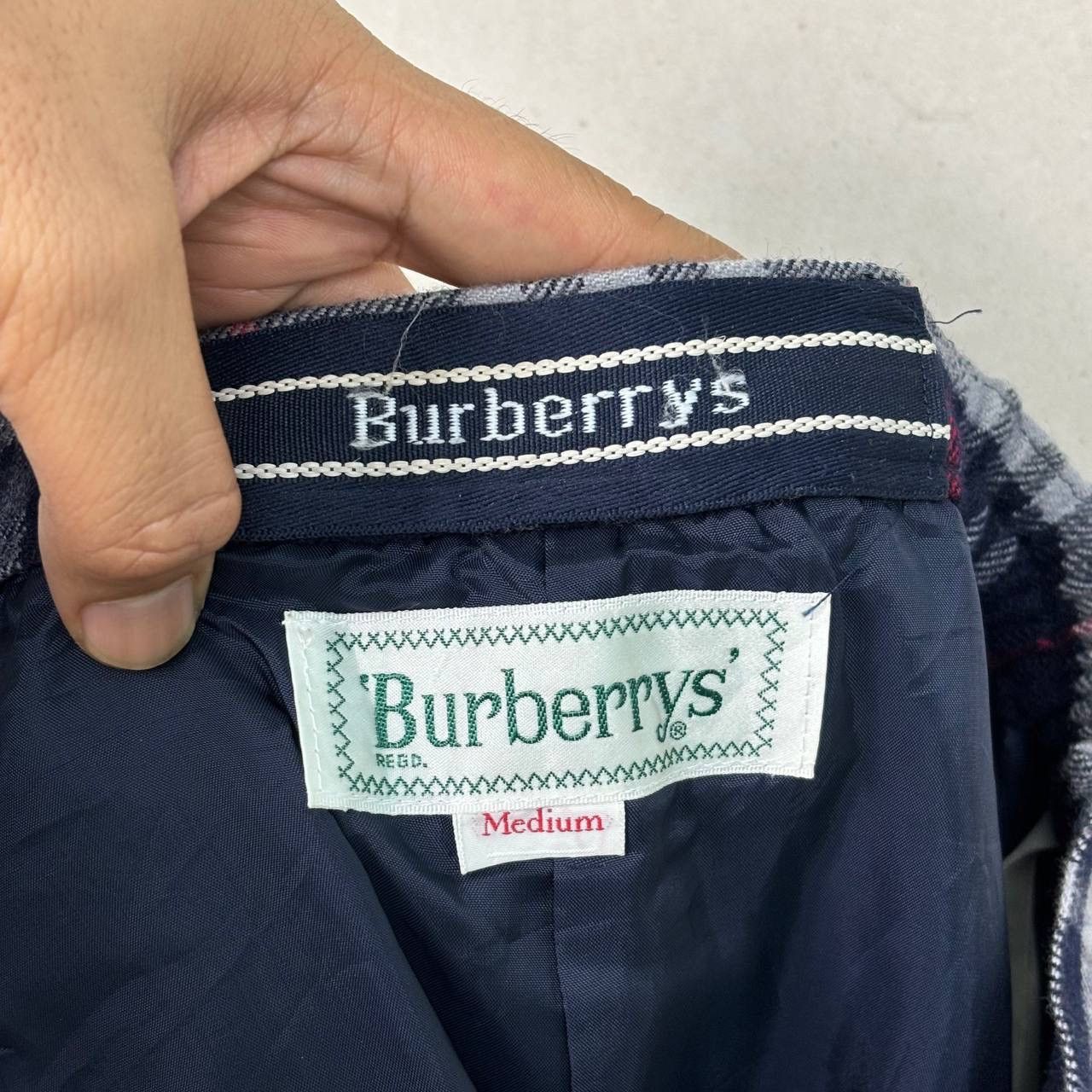 Burberry Burberry Nova Check Wool Shorts Pants Size US 30 / EU 46 - 10 Thumbnail