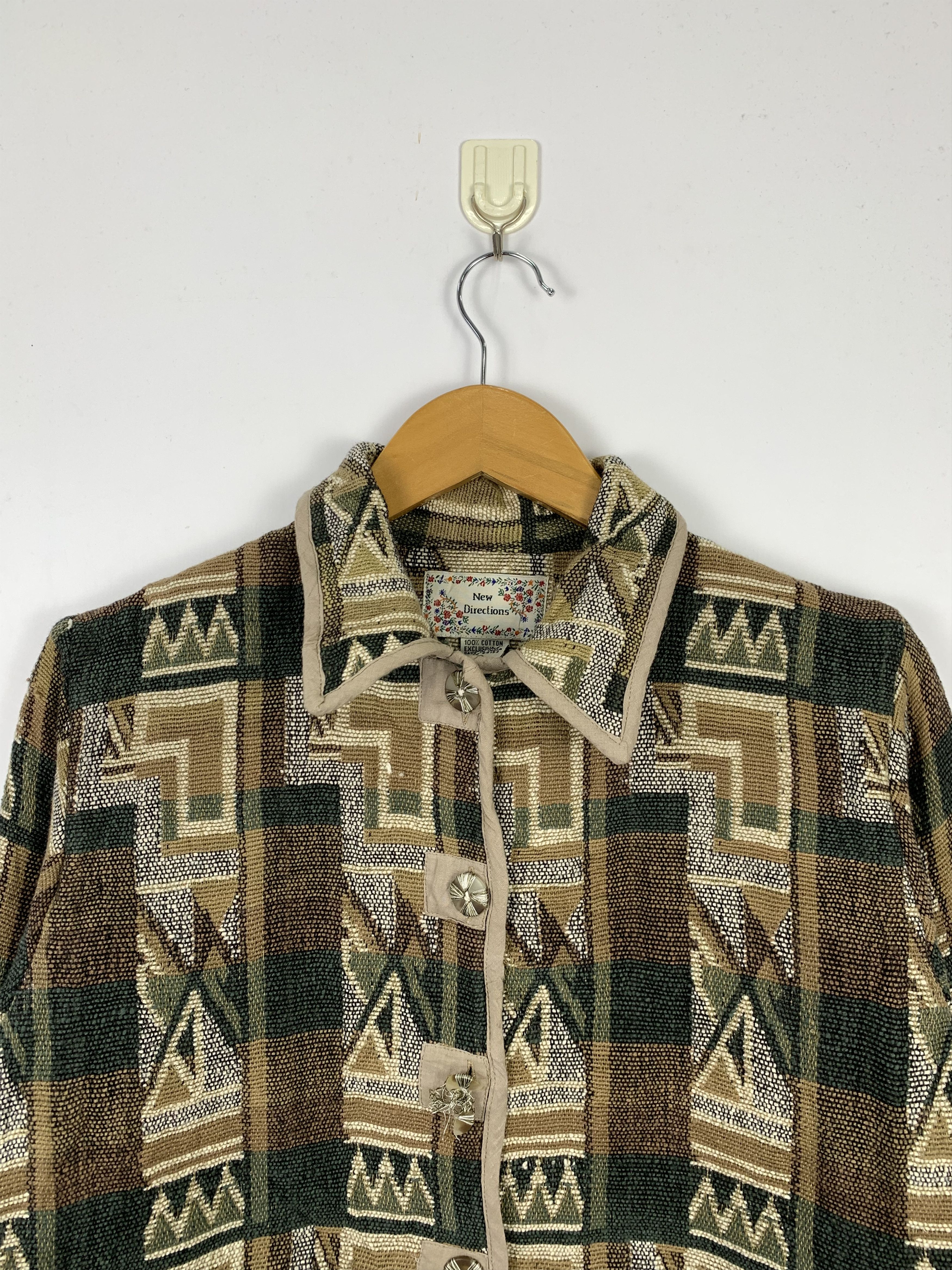 Vintage Vintage 60s Native Navajo Jacket J1302 Size US M / EU 48-50 / 2 - 2 Thumbnail