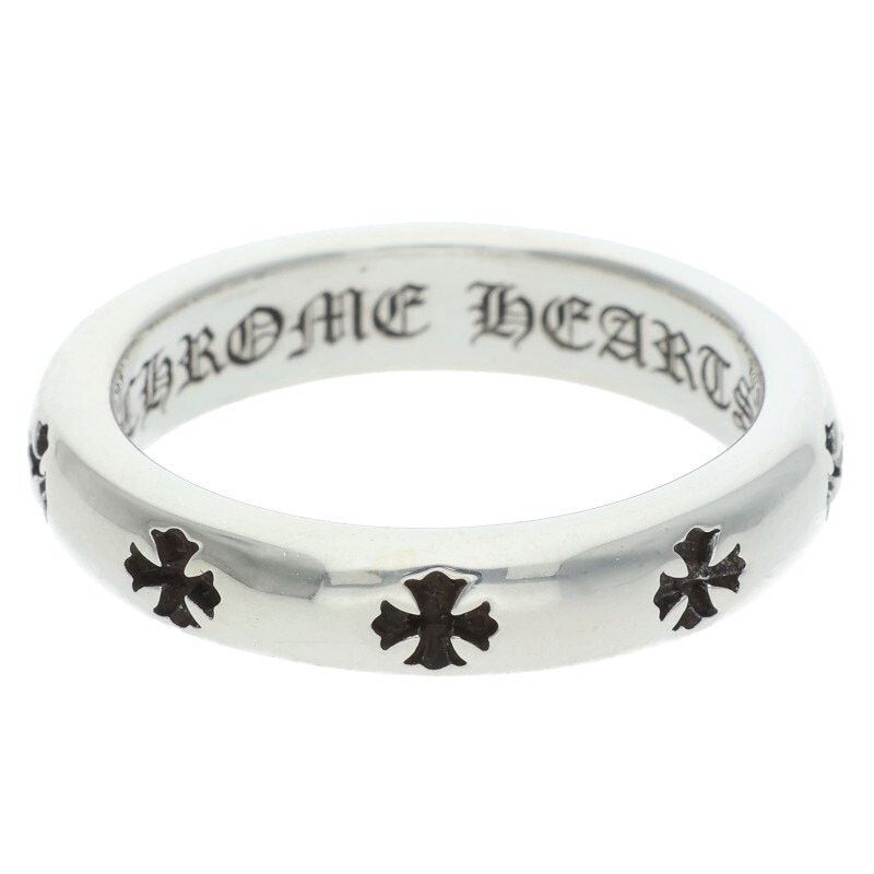 Chrome Hearts Chrome Hearts Negative CH Plus Silver Ring Size ONE SIZE - 1 Thumbnail