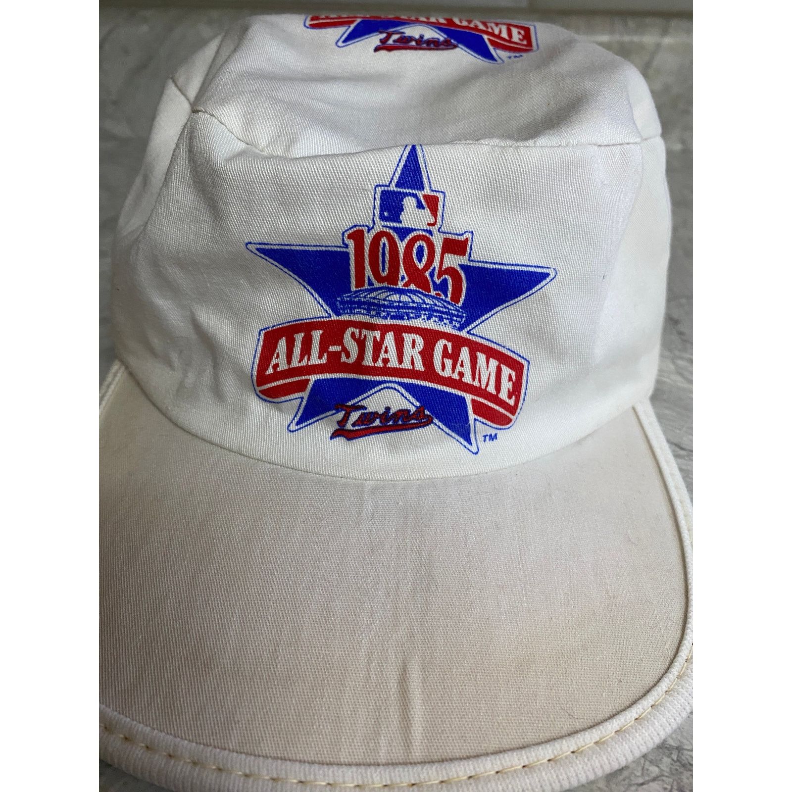 MLB Vintage 1985 MLB All Star Game Minnesota Twins Hat Size ONE SIZE - 3 Thumbnail