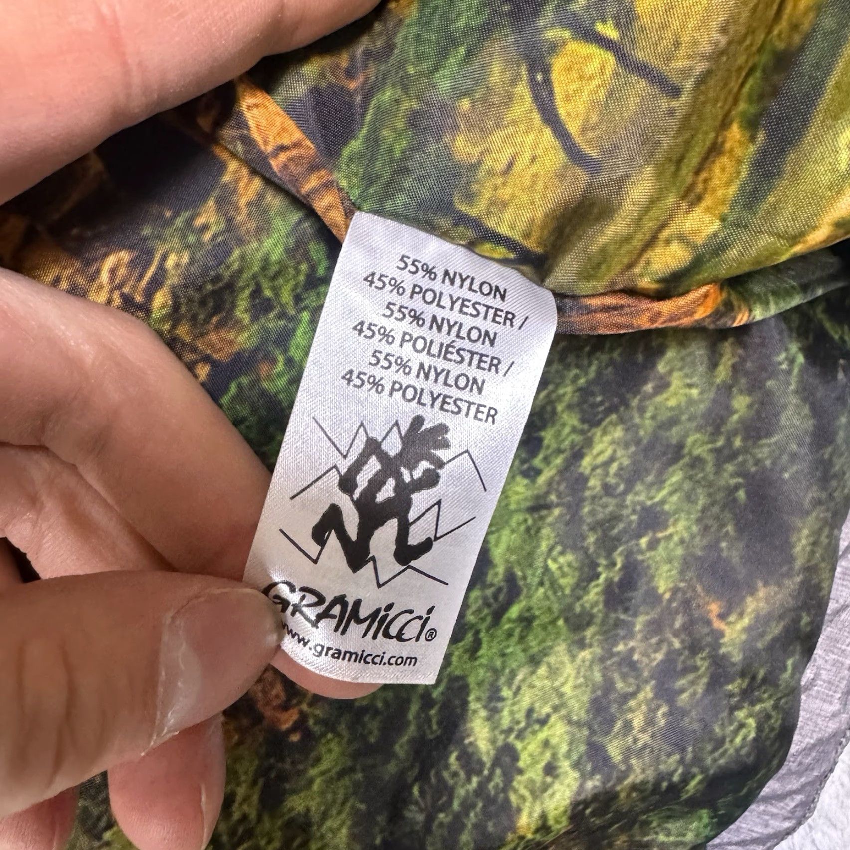 Gramicci Gramicci Jacket Mens M Regular Nylon Full Zip Lined Multicolor Geometric Outdoor 90s Event Hiking Mens Size US M / EU 48-50 / 2 - 4 Thumbnail