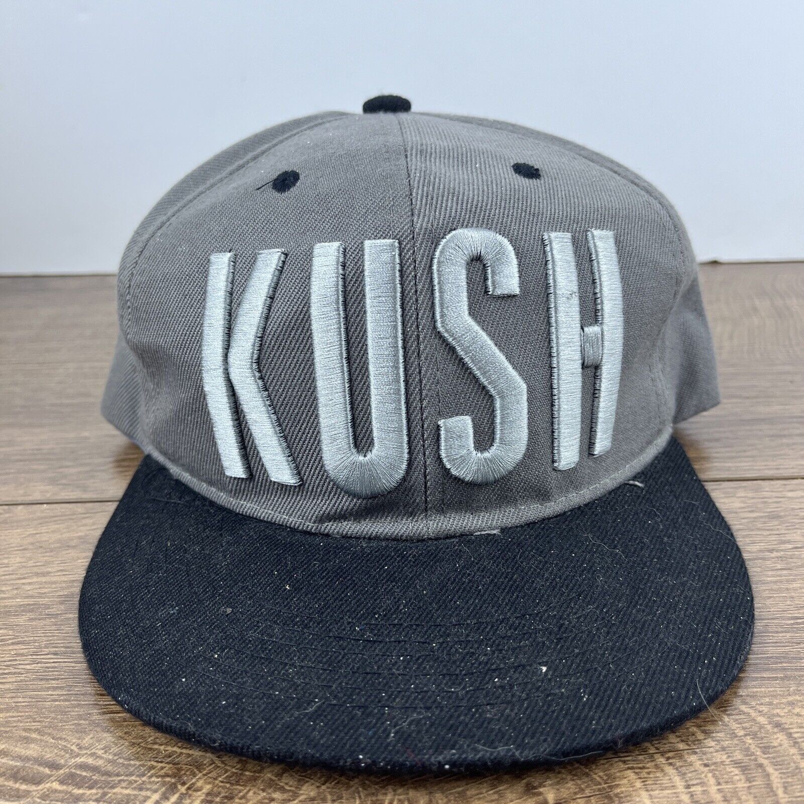 Other Kush Snapback Hat Kush Gray Adjustable Hat Adult Size Hat Gr Size ONE SIZE - 3 Thumbnail