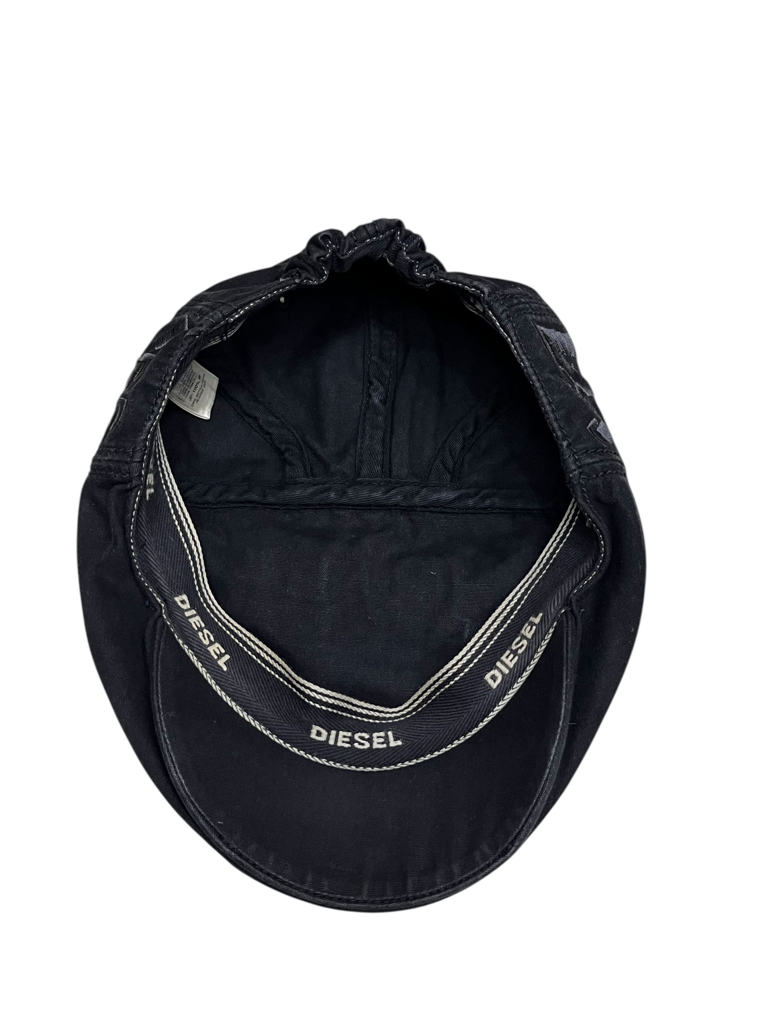 Diesel VERY RARE💥Vintage DIESEL BOLD EMBROIDERY Beretta Flat Cap Size ONE SIZE - 7 Thumbnail