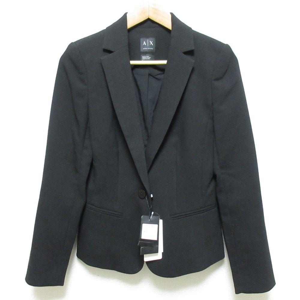 Armani Armani Armani Exchange 1B Tailored Jacket Textile Outerwear 8NYG03 DUTY FREE for USA Size ONE SIZE - 1 Thumbnail