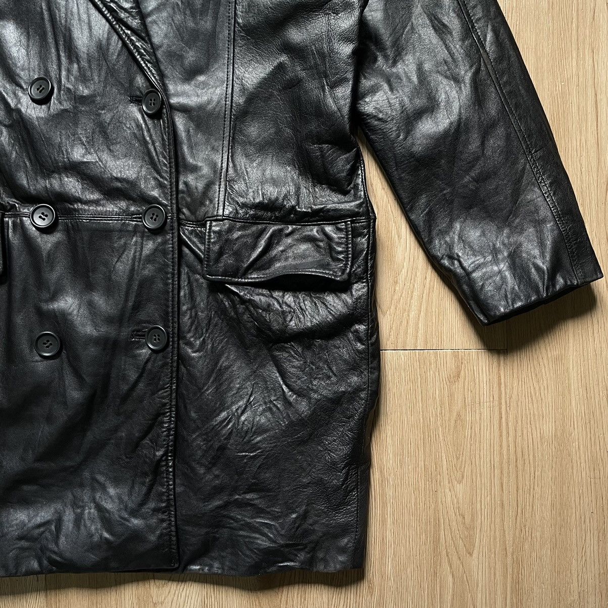 14th Addiction Tainer ruttsu sheep leather double breasted blazer jacket Size M / US 6-8 / IT 42-44 - 4 Thumbnail