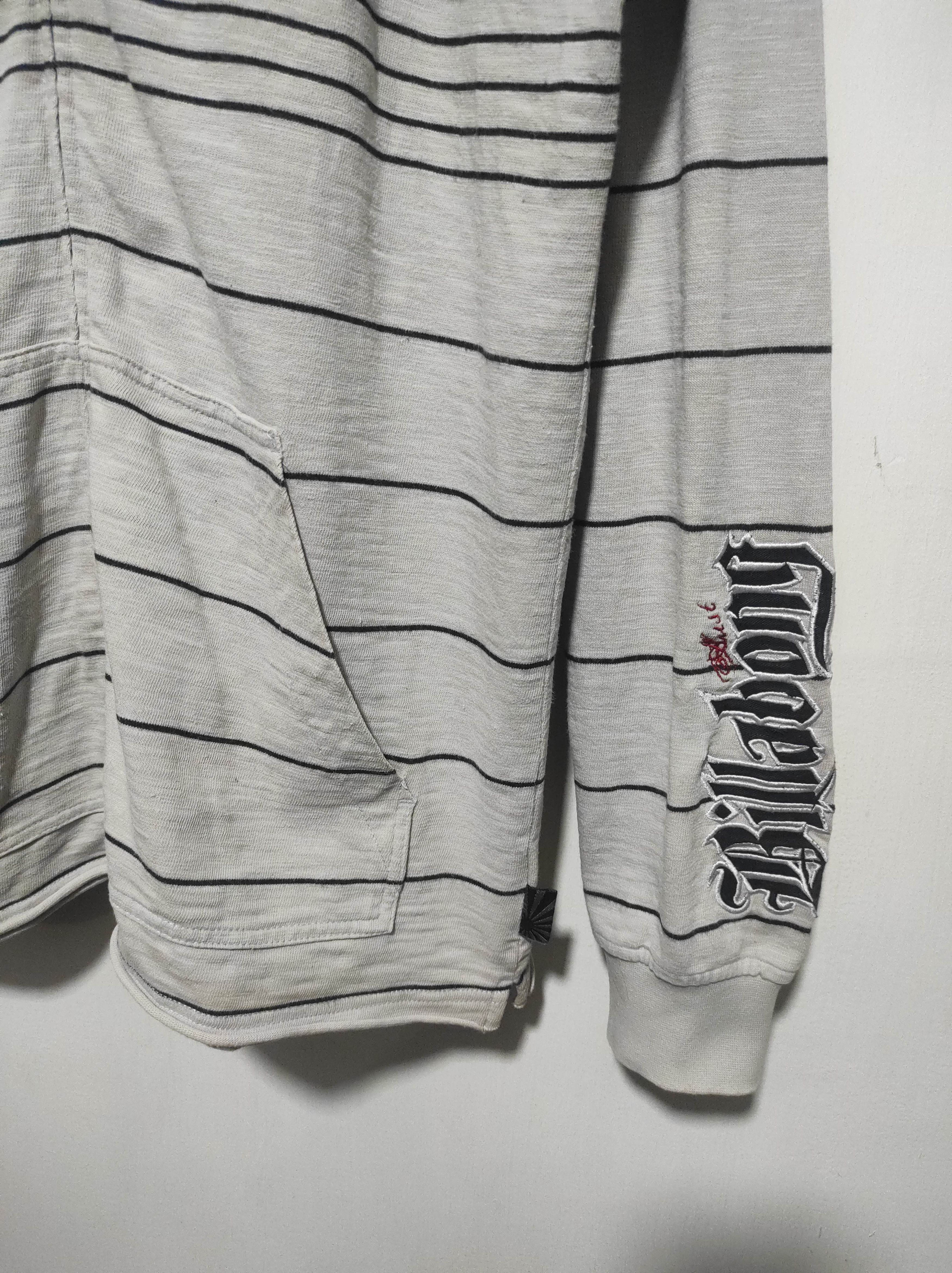 Hysteric Glamour Billabong Stripe Zip Fur Hoodie LGB IfSixWasNine style Size US L / EU 52-54 / 3 - 6 Thumbnail