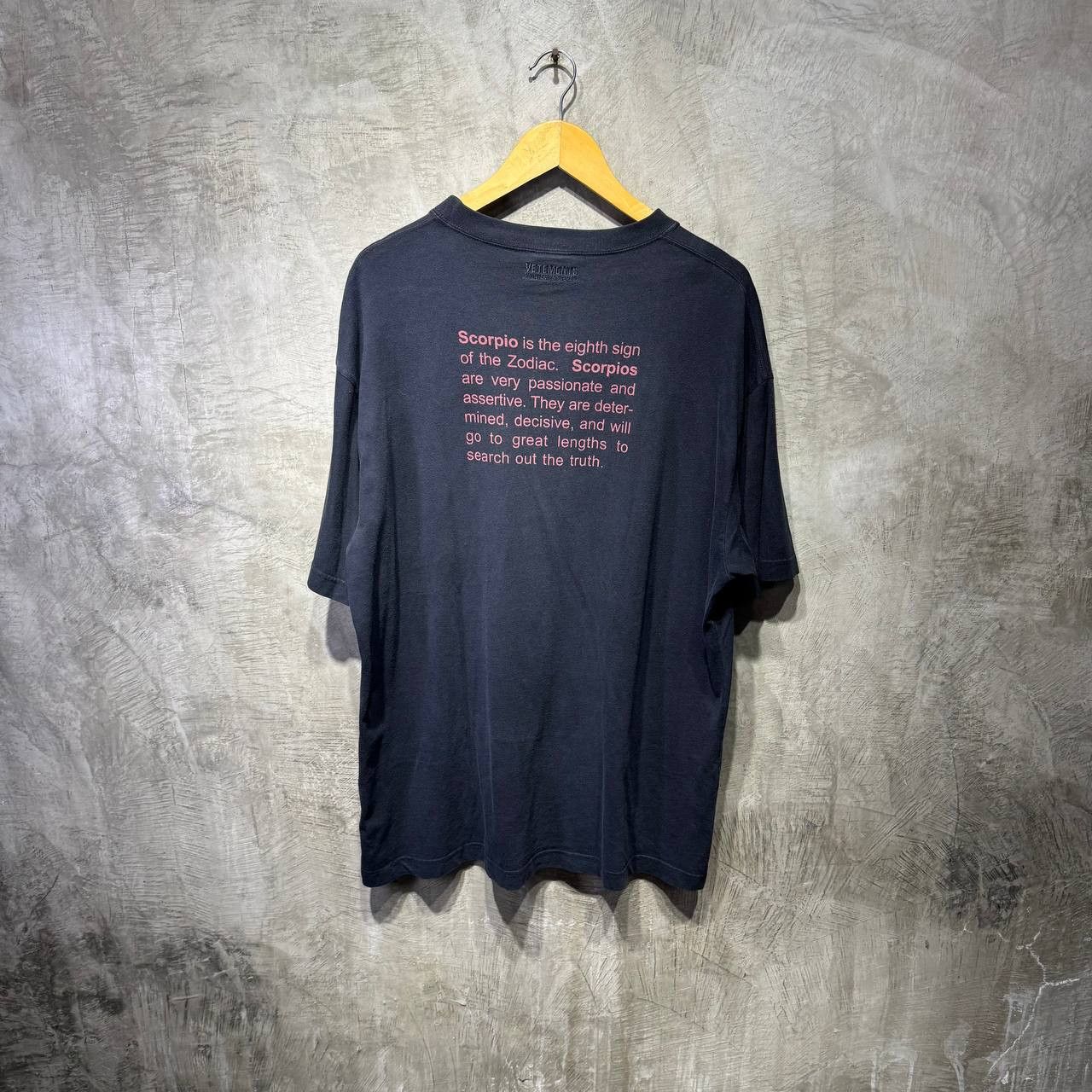 Vetements Vetements Scorpio tee Size US XL / EU 56 / 4 - 1 Thumbnail