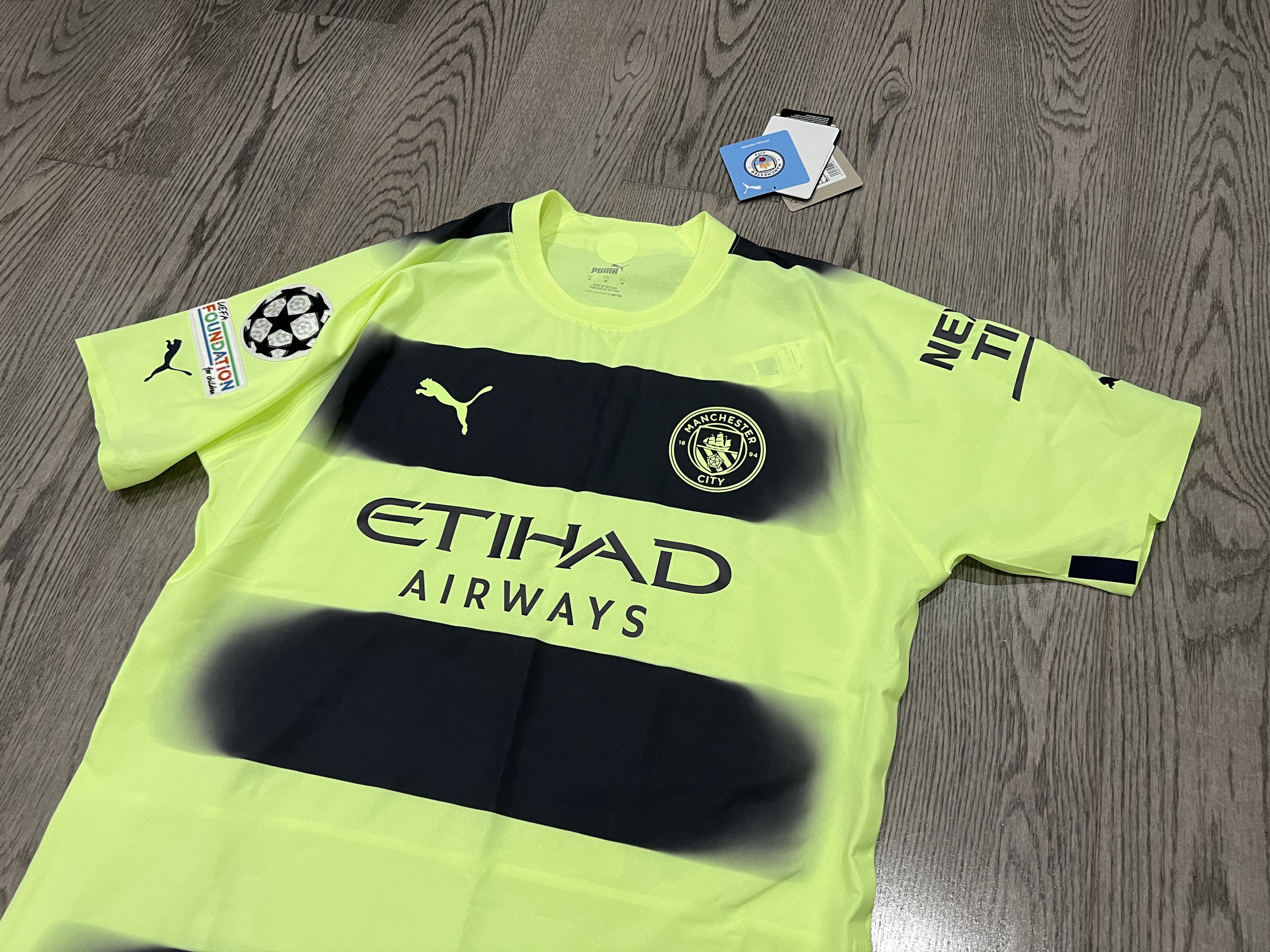 Puma Manchester City Authentic Jersey 2022/2023 DE BRUYNE #17 Size US M / EU 48-50 / 2 - 3 Thumbnail