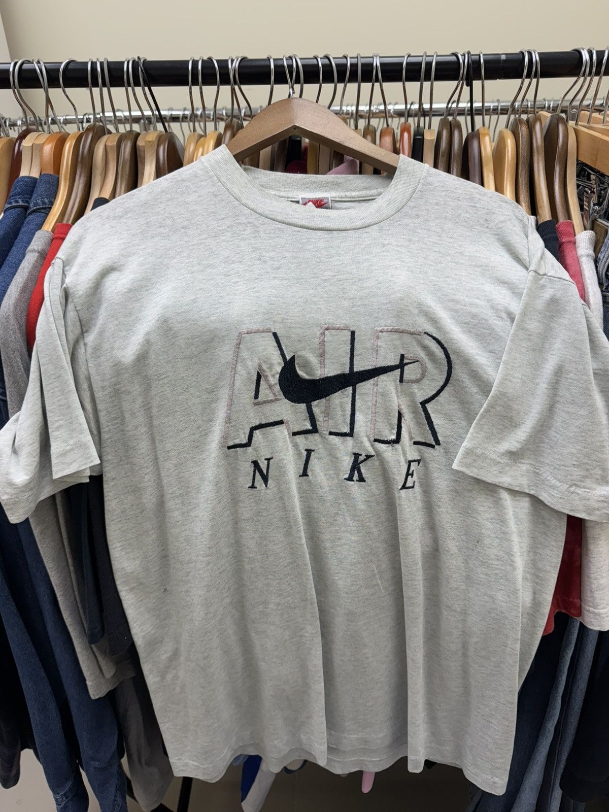 Nike × Vintage Vintage Nike Air 90s tee Size US L / EU 52-54 / 3 - 1 Thumbnail