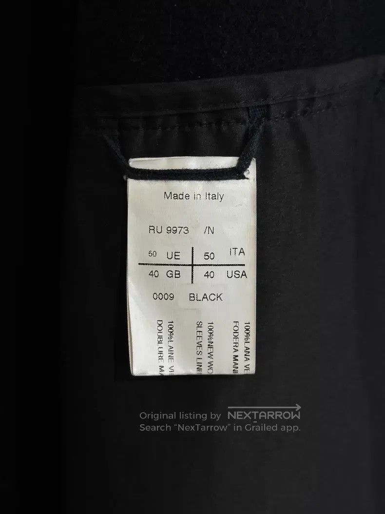 Rick Owens Rick Owens Wool woolen silhouette Cape witch hat coat Size US M / EU 48-50 / 2 - 8 Thumbnail