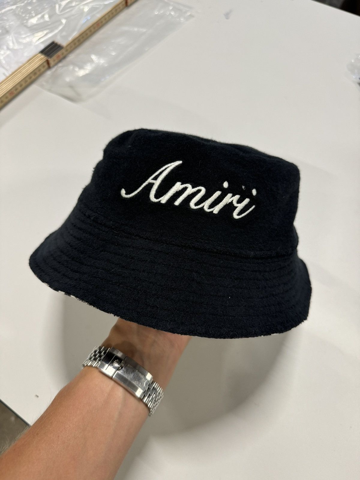 Amiri Amiri Reversible MA Bucket Hat NEW 600$ Size ONE SIZE - 4 Thumbnail