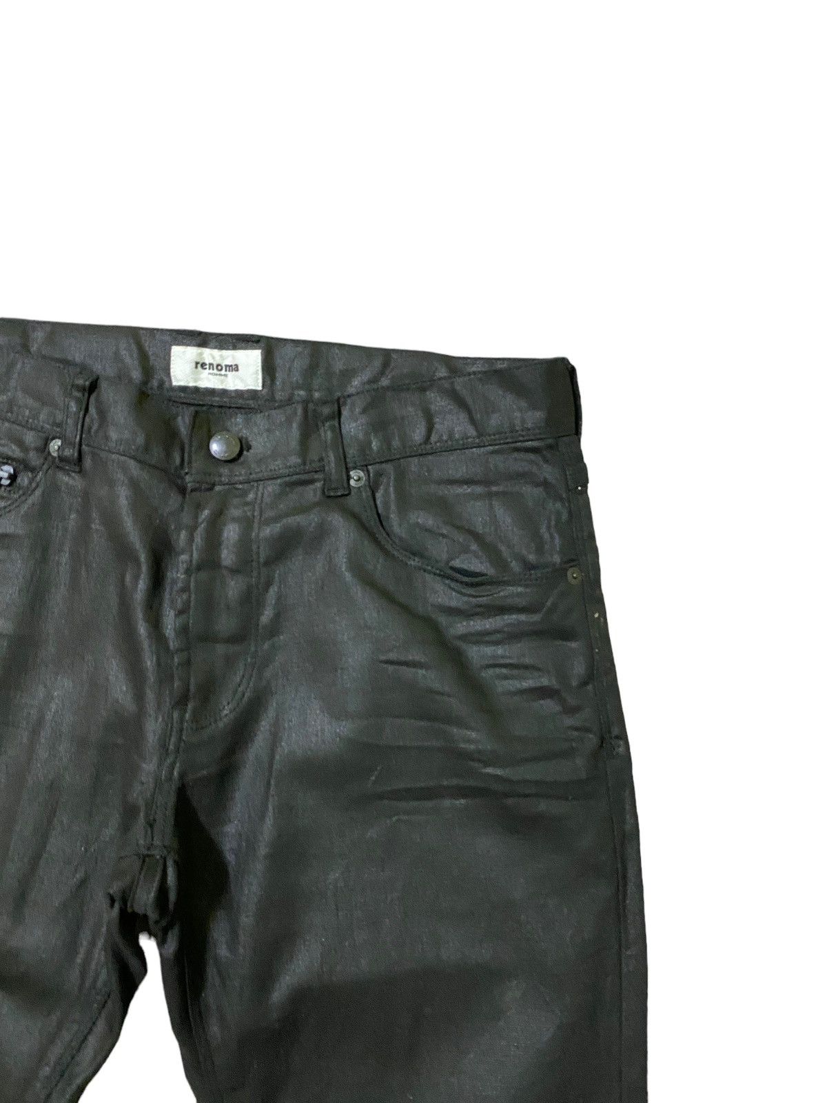Renoma RARE ARCHIVE RENOMA HOMME WAXED DENIM JEANS Size US 30 / EU 46 - 5 Thumbnail