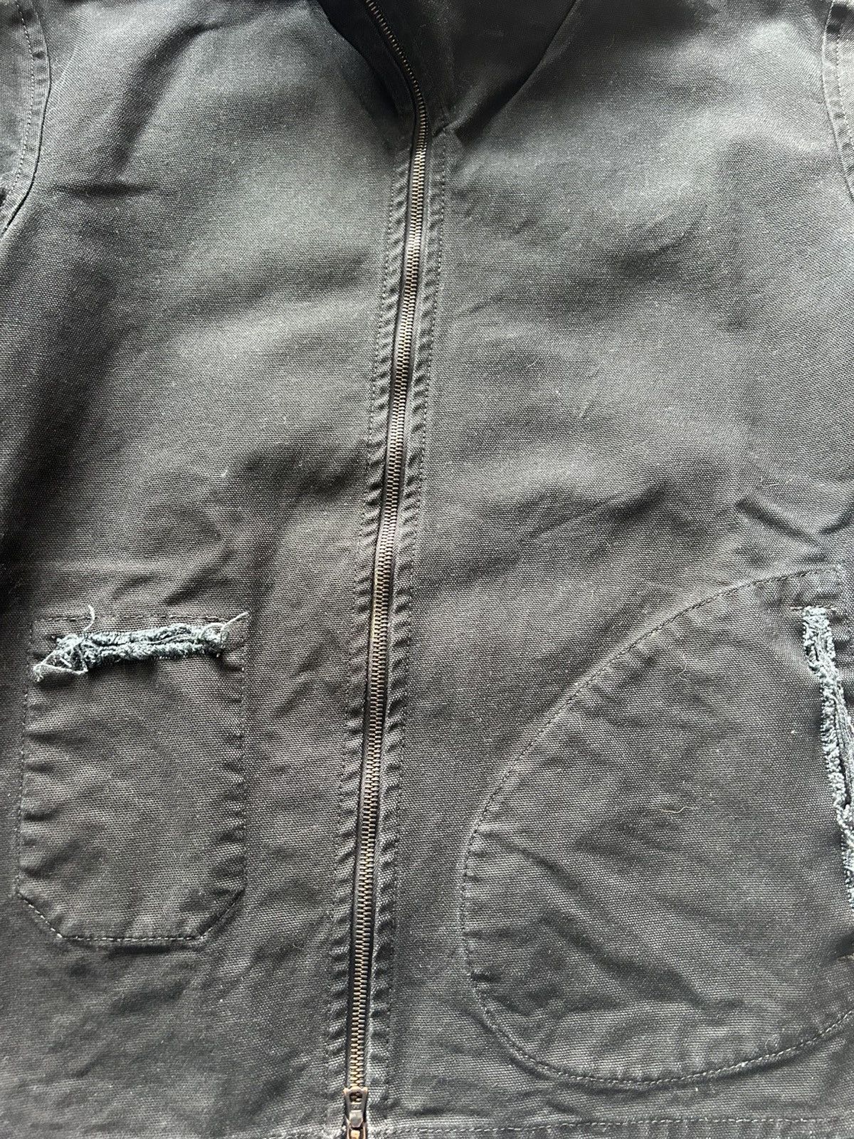 Odyn Vovk Odyn Vovk High Neck Denim Jacket Size US L / EU 52-54 / 3 - 14 Thumbnail