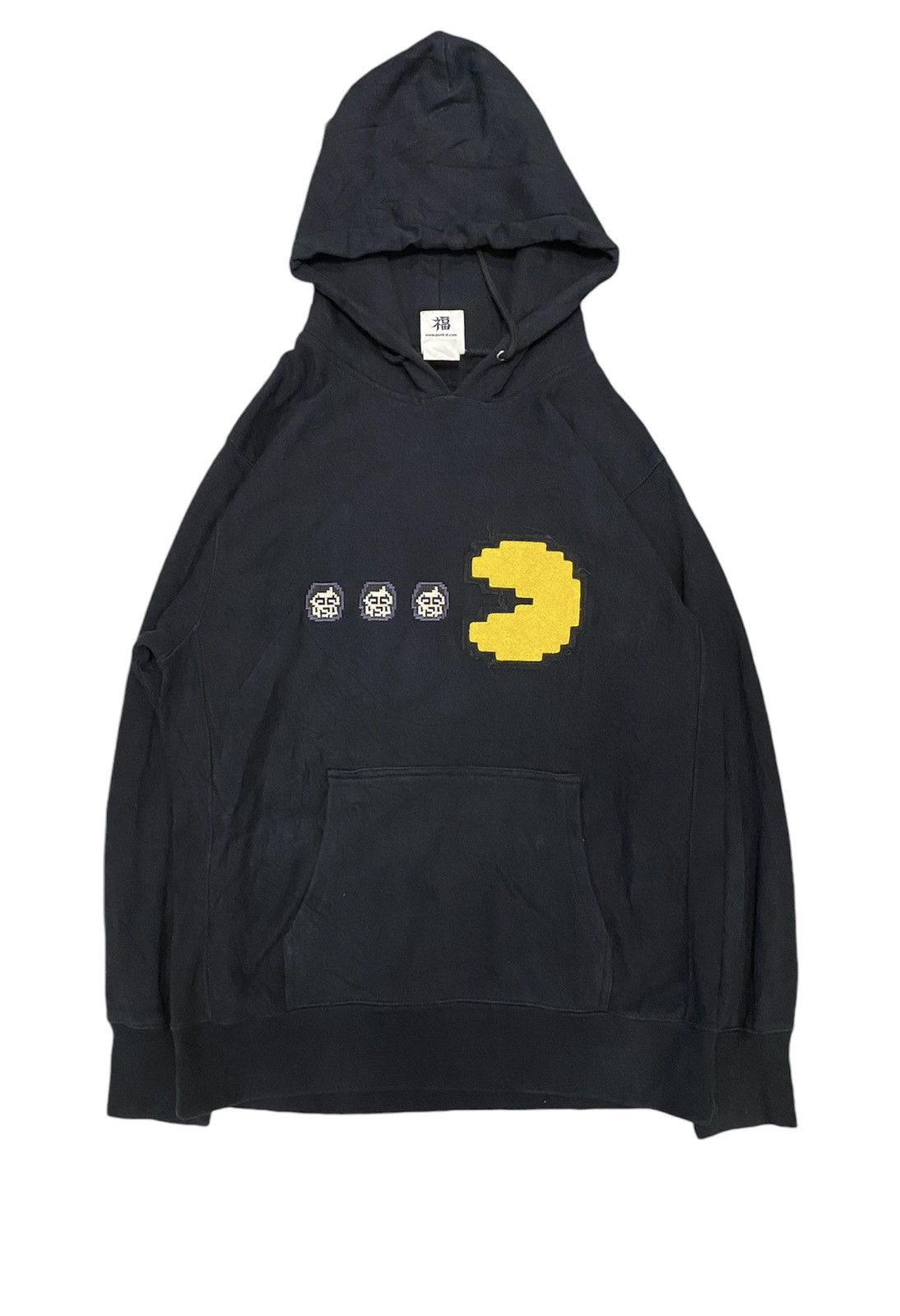 Swagger PUNK DRUNKER embroidered PAC MAN hoodie Size US L / EU 52-54 / 3 - 1 Thumbnail