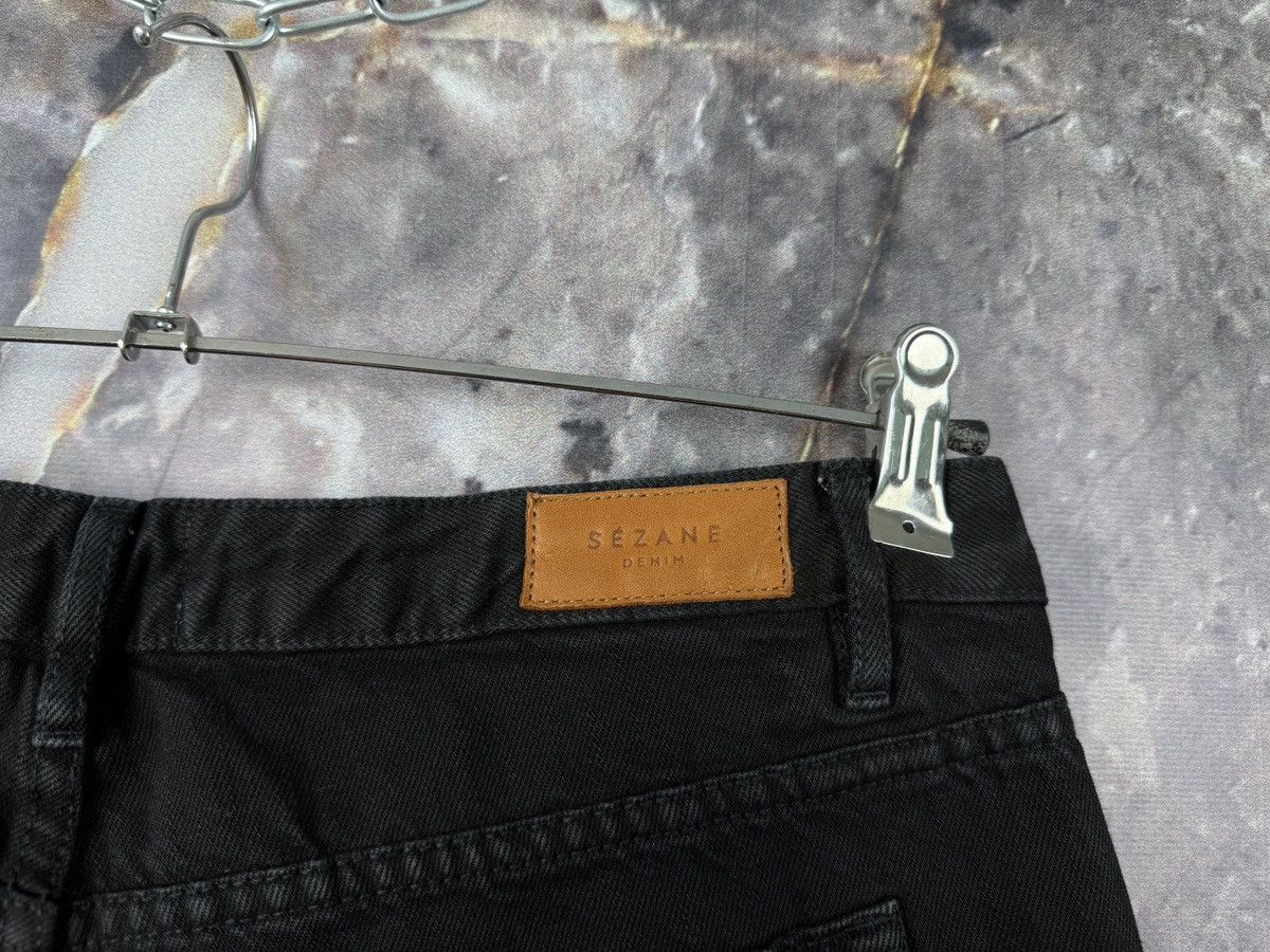 Reformation × Rouje × Sezane Women’s Sezane Denim Jeans Black Size 33 Size 33" - 17 Thumbnail