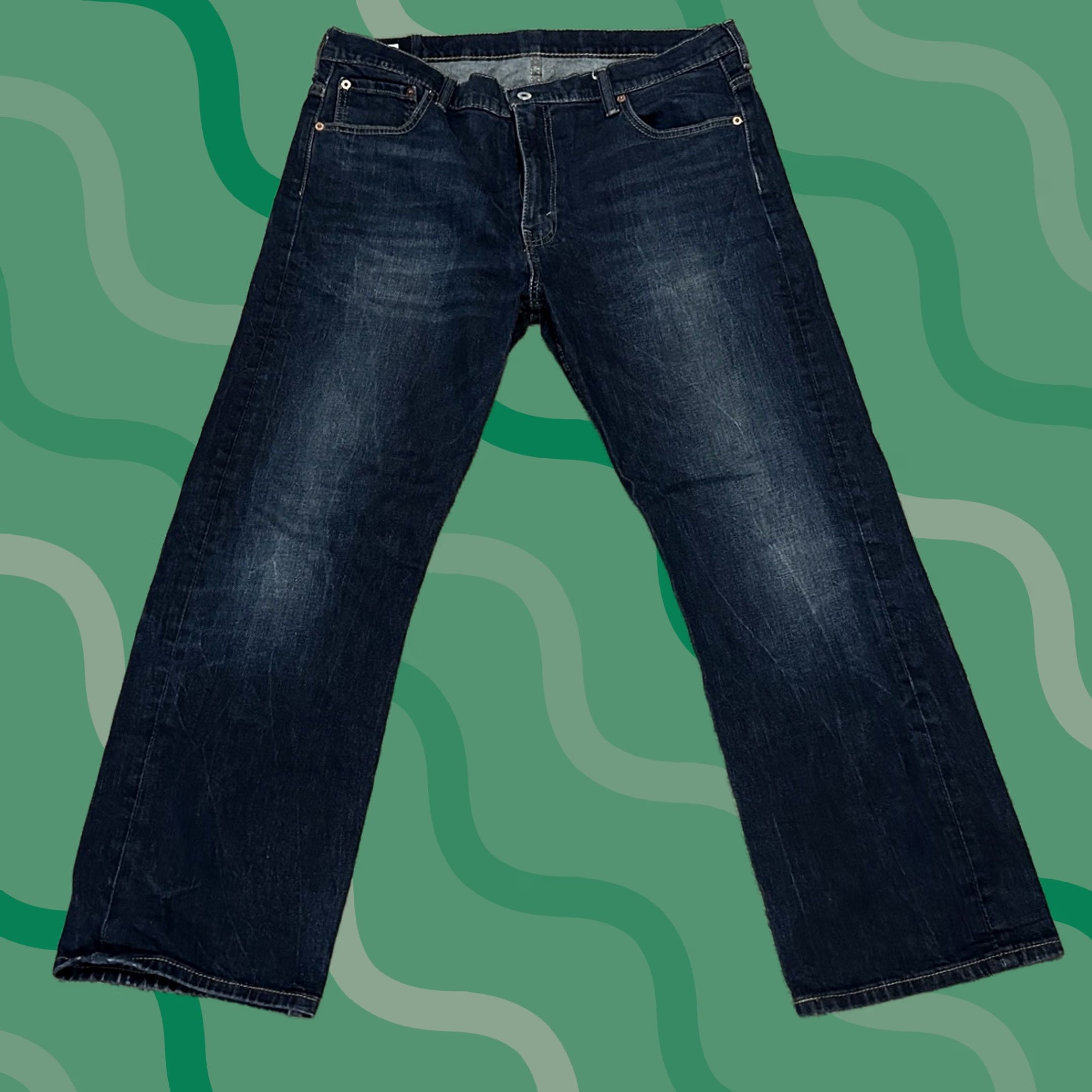 90s LEVI’S 504 baggy jeans denim pants Levi's × Levi's Vintage Clothing Vintage Levis 504 Jeans Denim