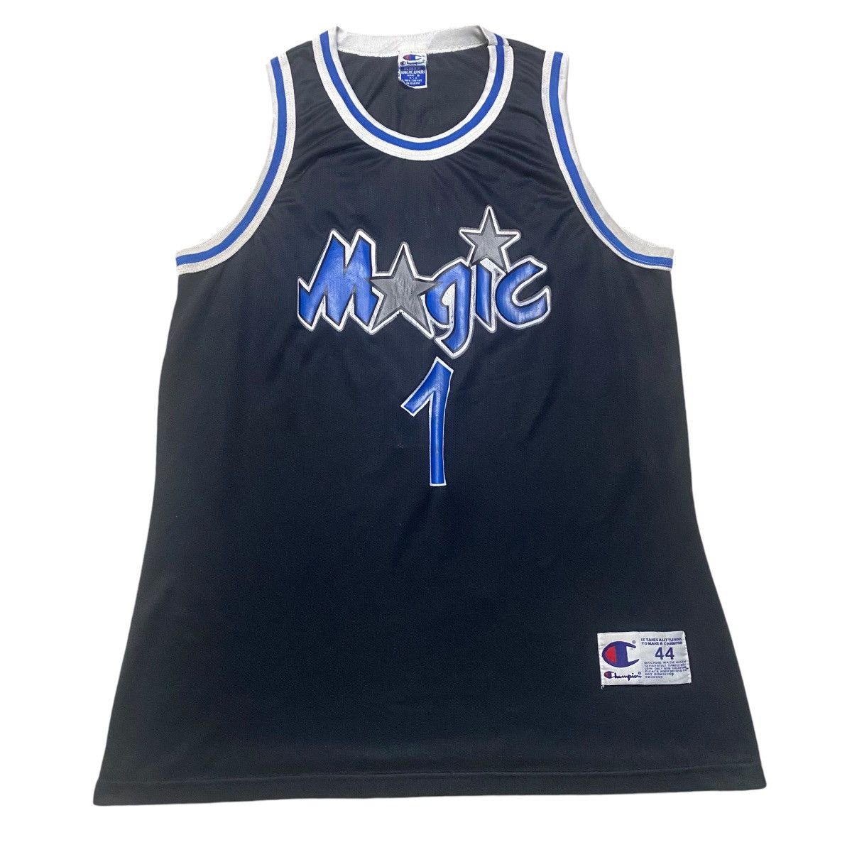 NBA Vintage 90s PENNEY HARDAWAY Orlando Magic Jersey Size US L / EU 52-54 / 3 - 1 Thumbnail